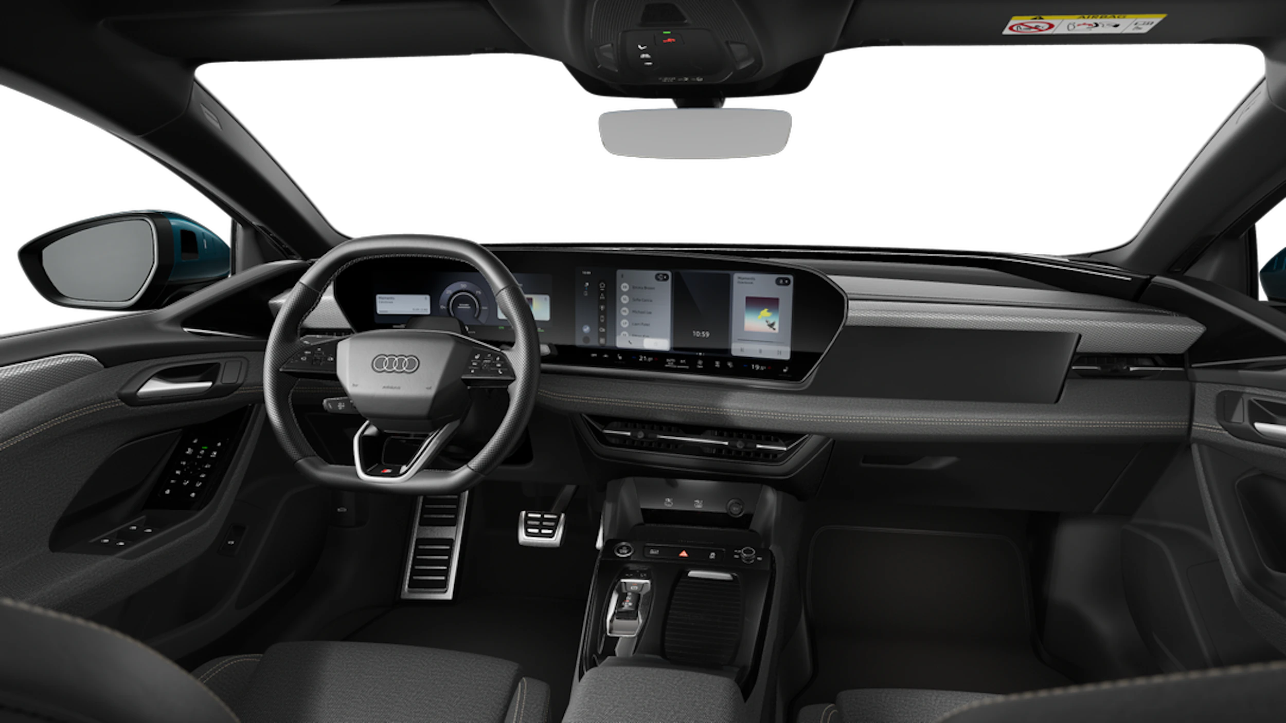 Malpelo-sininen, metalliväri Audi A6 Sportback e-tron 2027 kuva 7.