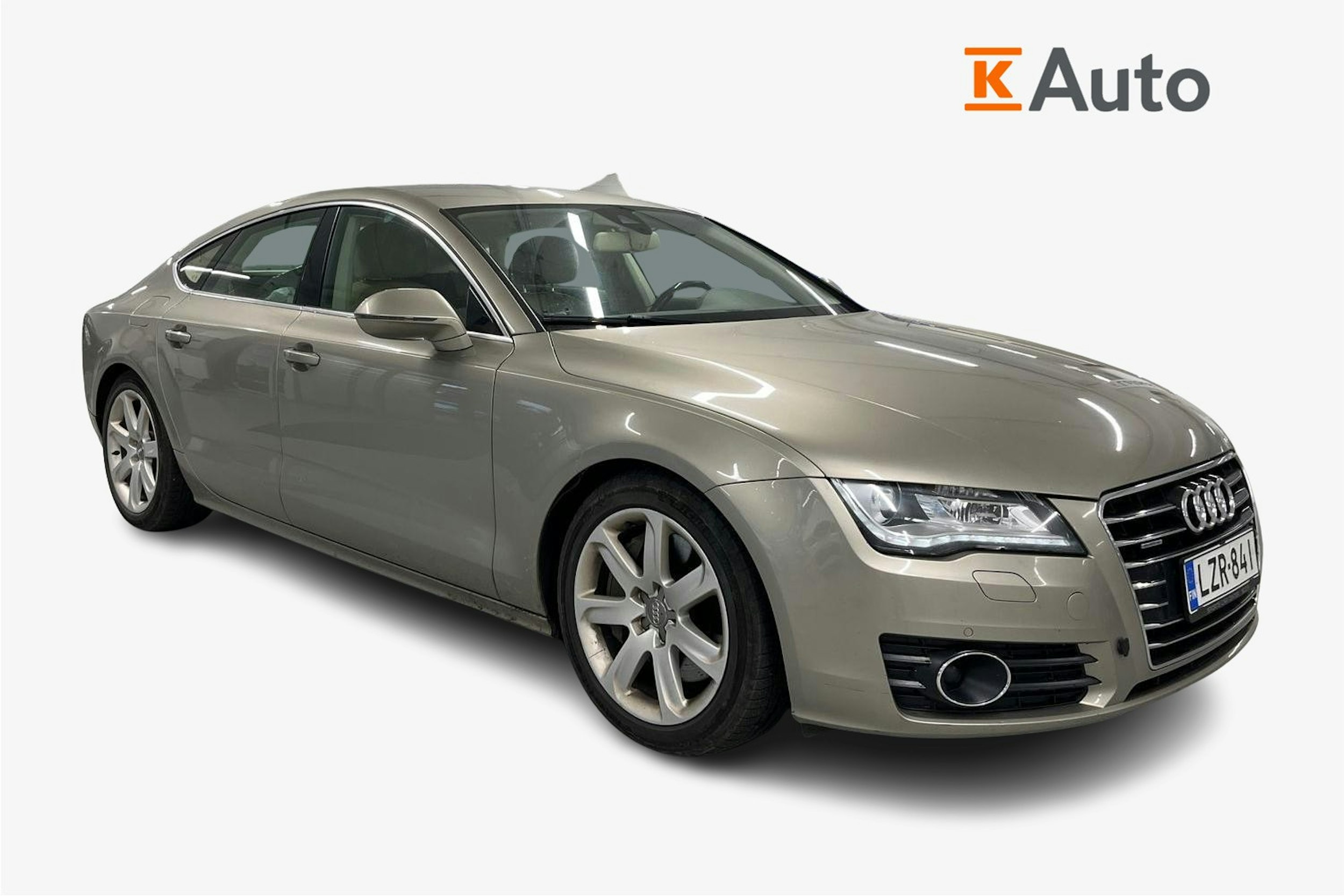ruskea (beige) Audi A7 2011 kuva 1.