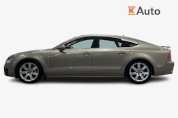 ruskea (beige) Audi A7 2011 kuva 6.