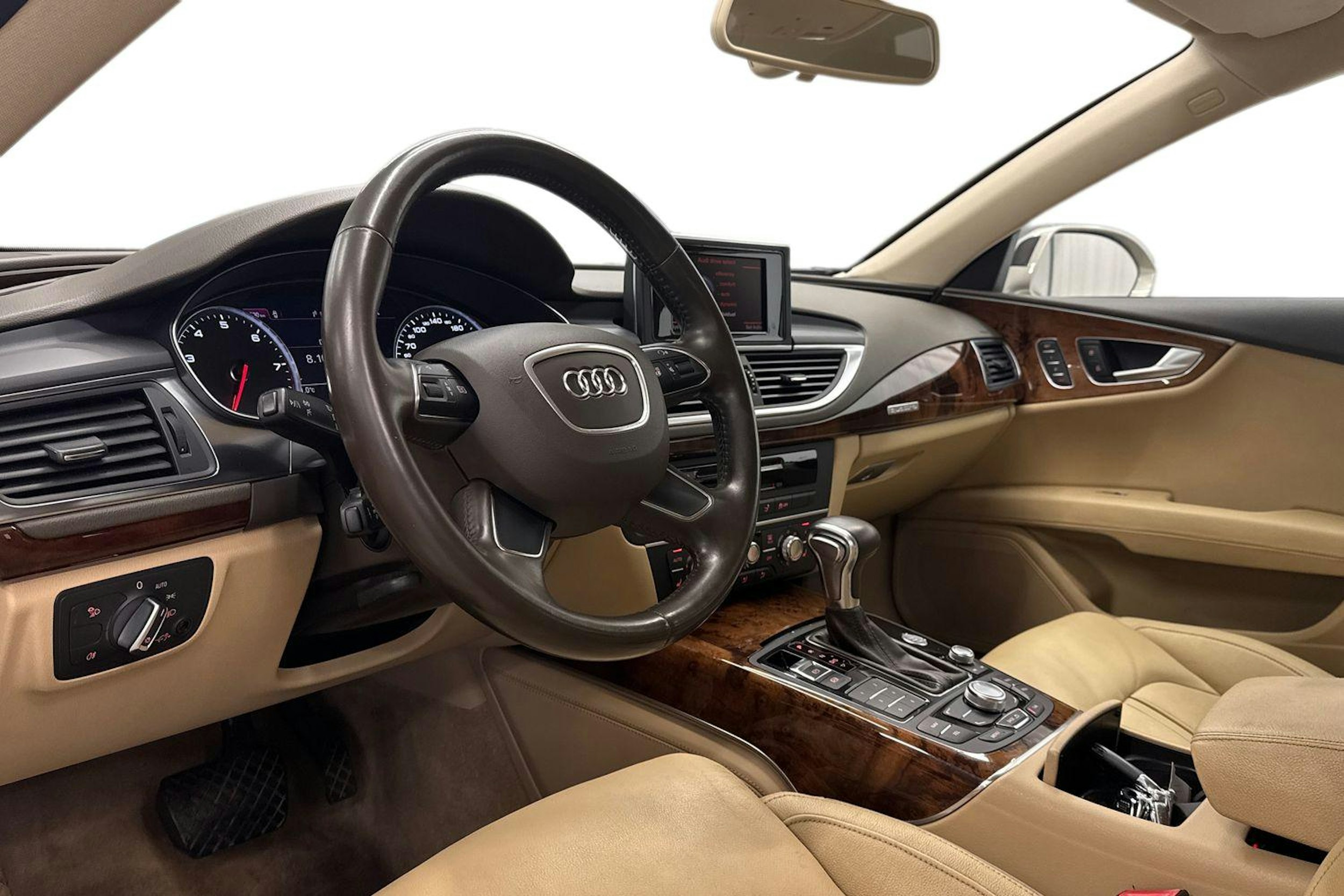 ruskea (beige) Audi A7 2011 kuva 7.
