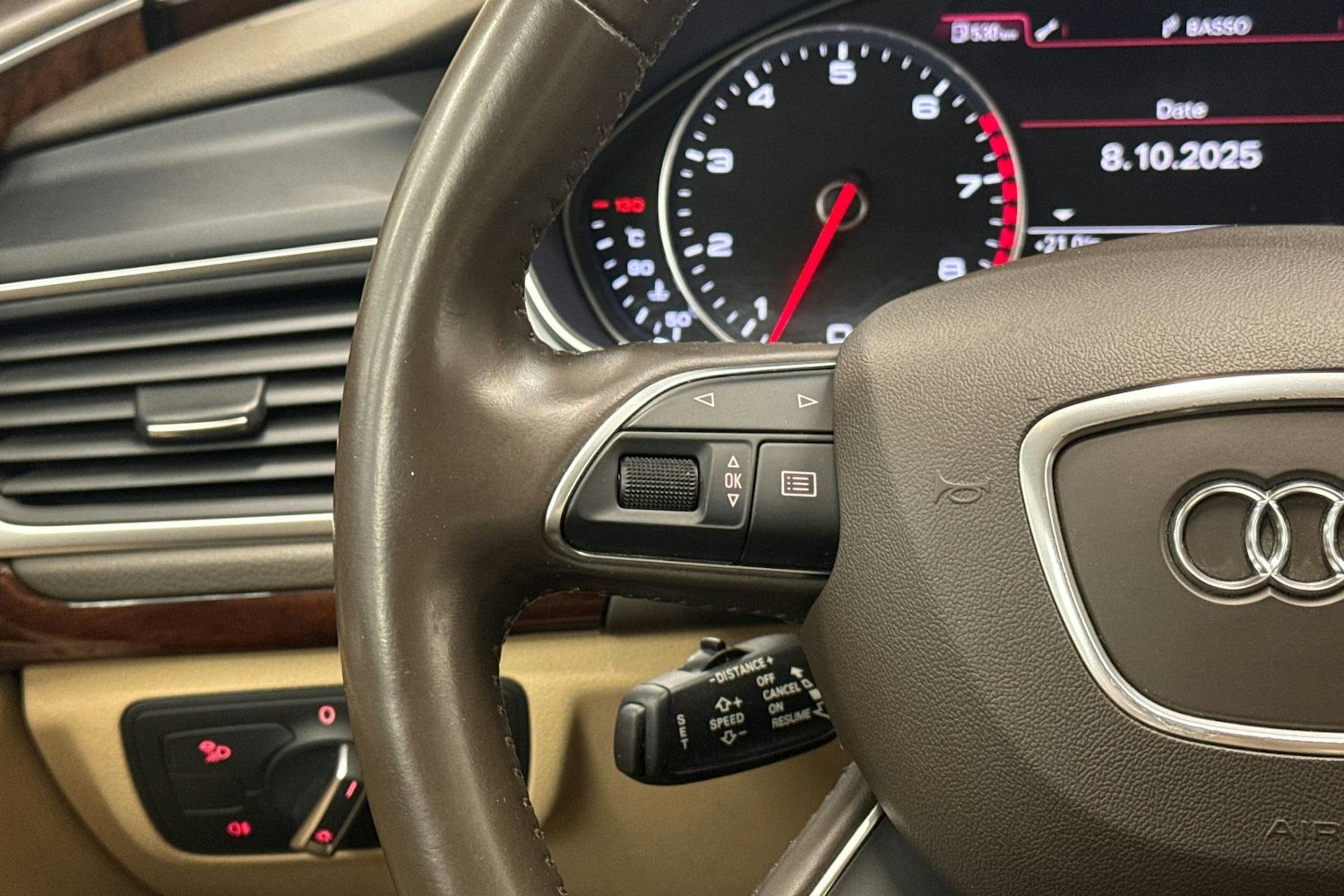 ruskea (beige) Audi A7 2011 kuva 16.