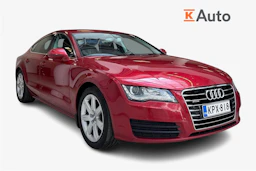punainen Audi A7 2012 kuva 1.