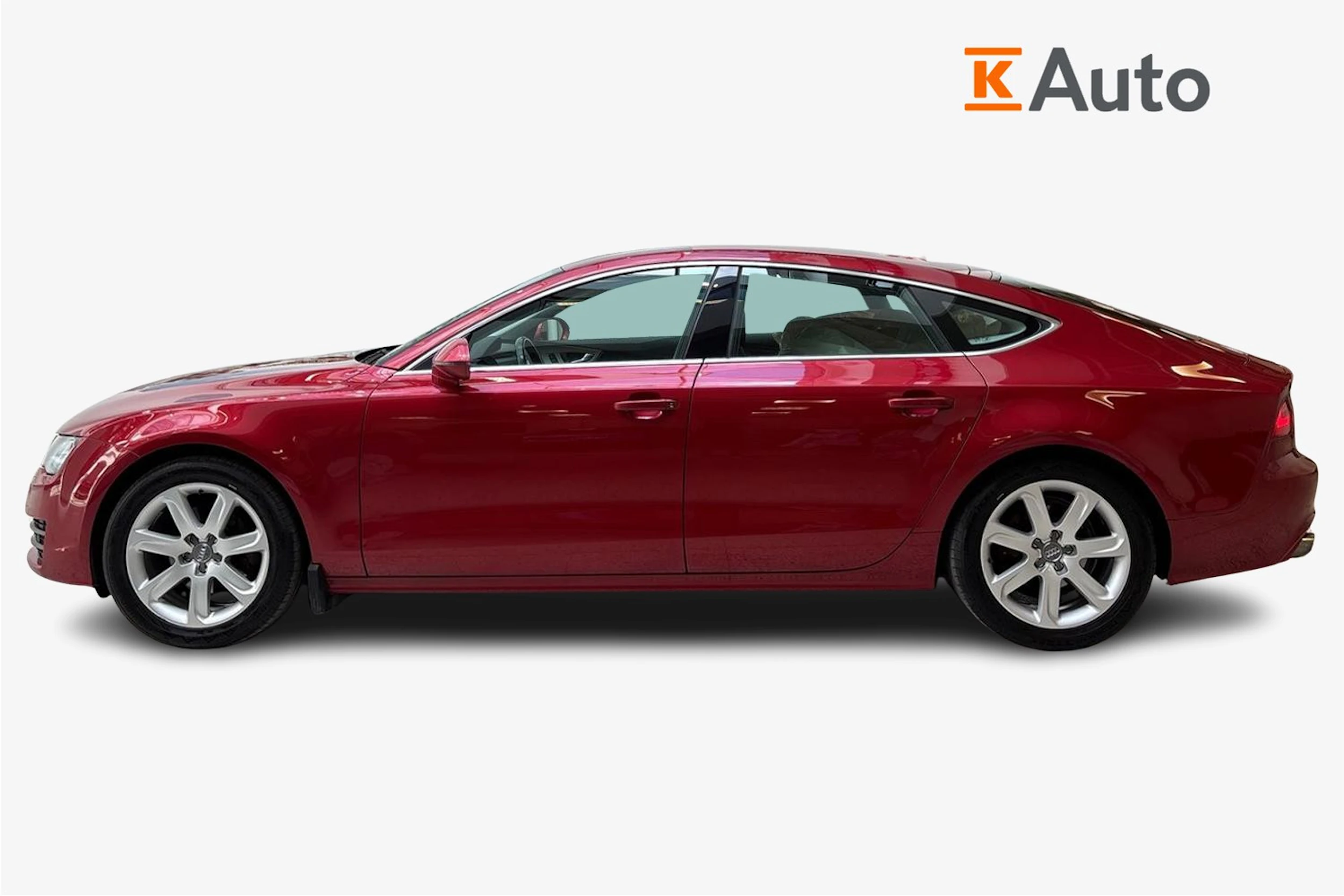punainen Audi A7 2012 kuva 5.
