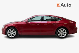 punainen Audi A7 2012 kuva 5.