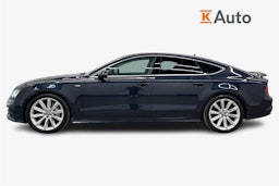 sininen Audi A7 2014 kuva 6.