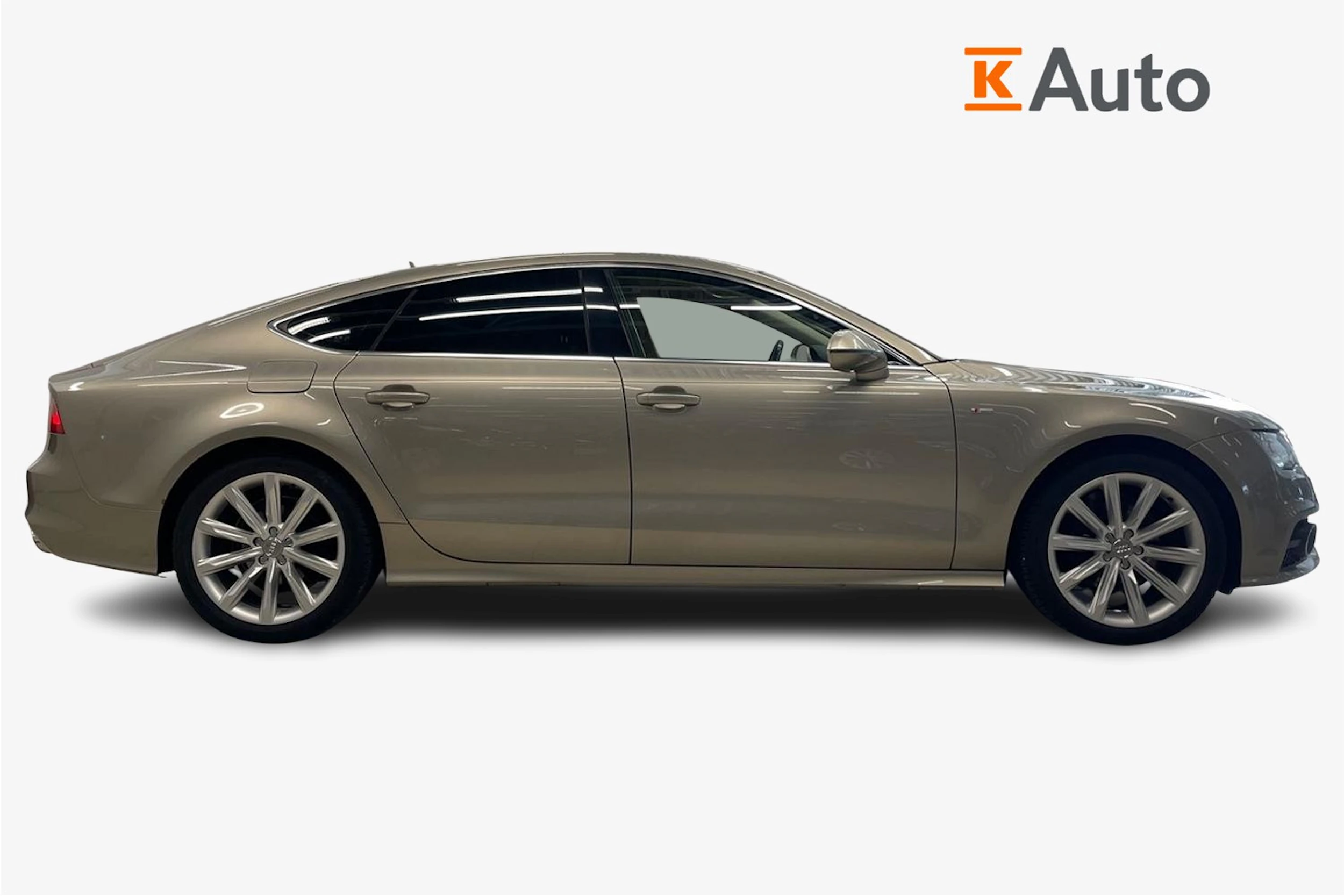 Ruskea (beige) Audi A7 2014 kuva 5.