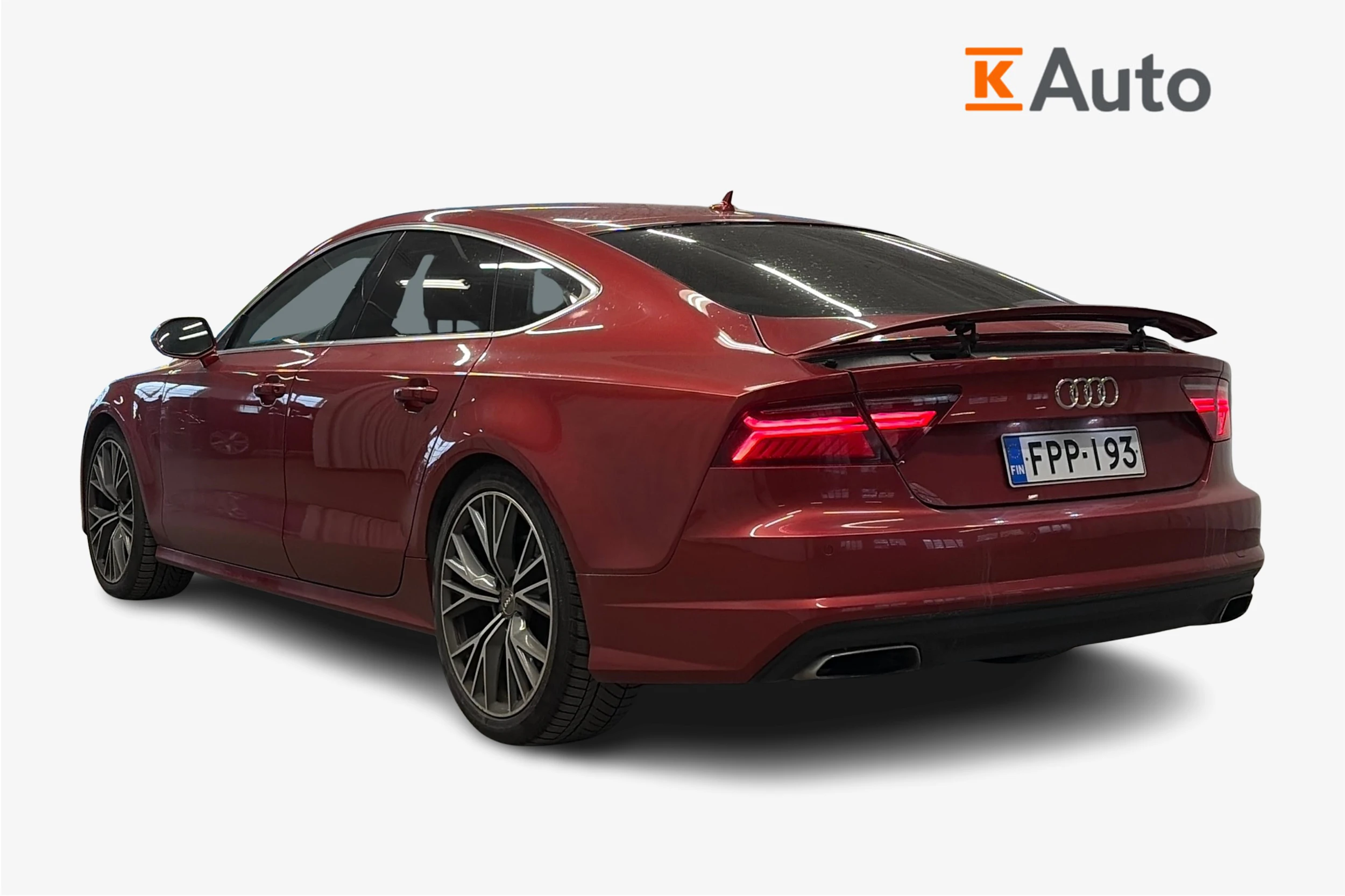 met. punainen Audi A7 2015 kuva 2.