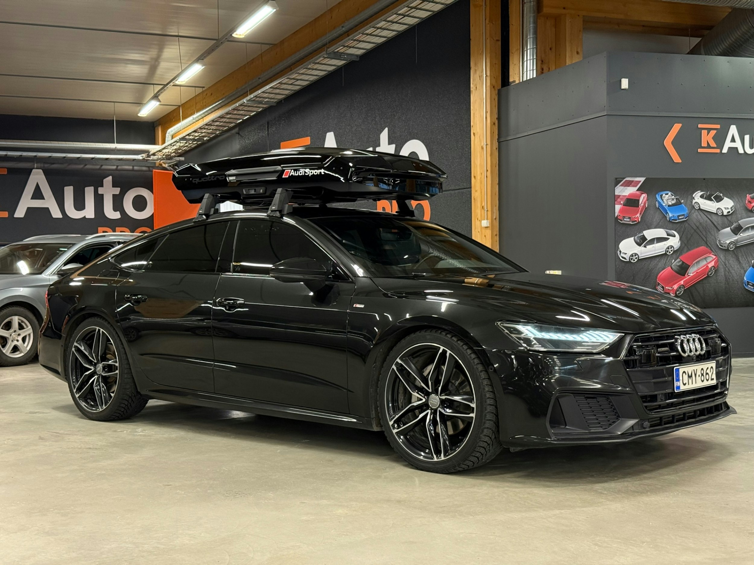 harmaa Audi A7 2019 kuva 1.