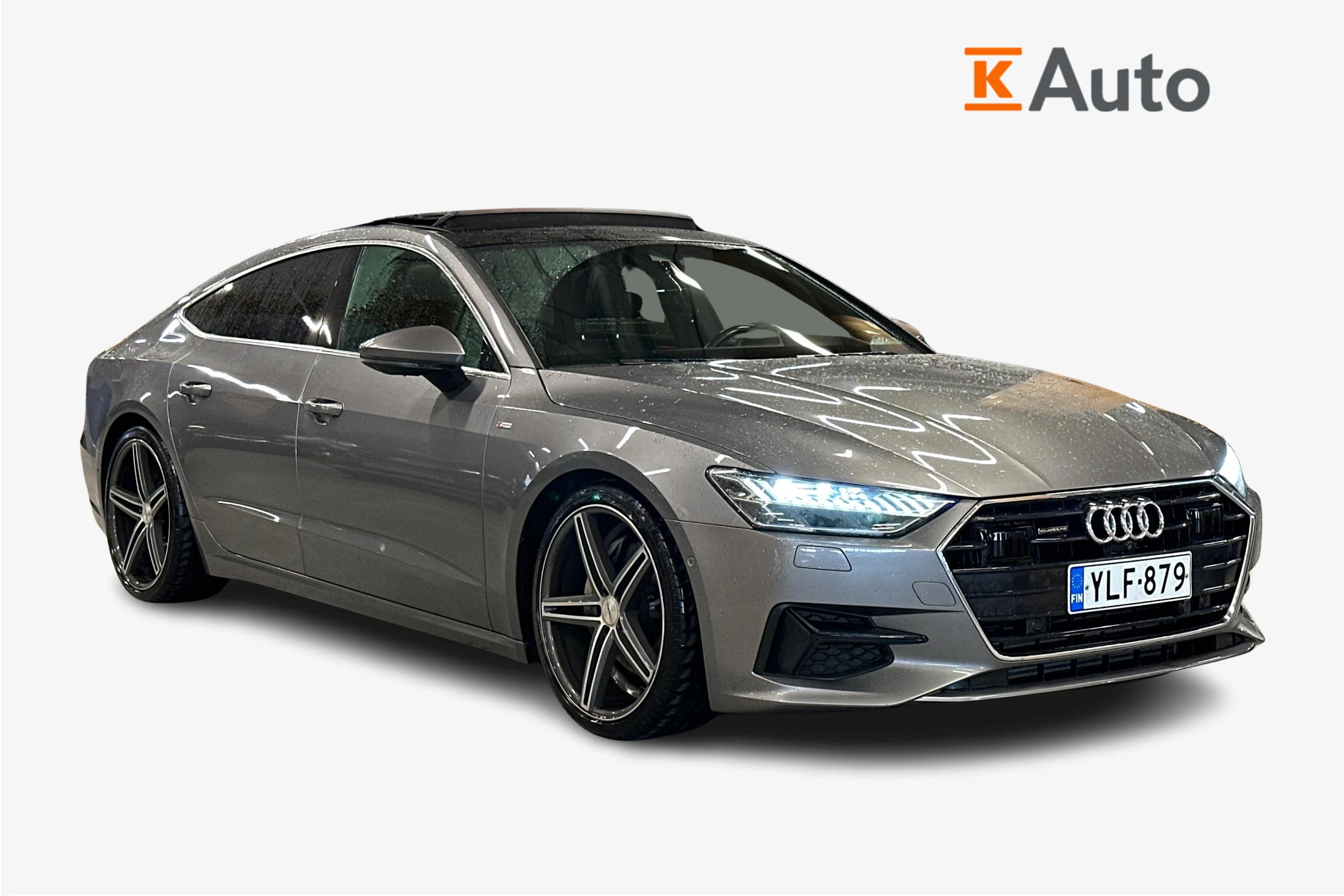 met. harmaa Audi A7 2018 kuva 1.