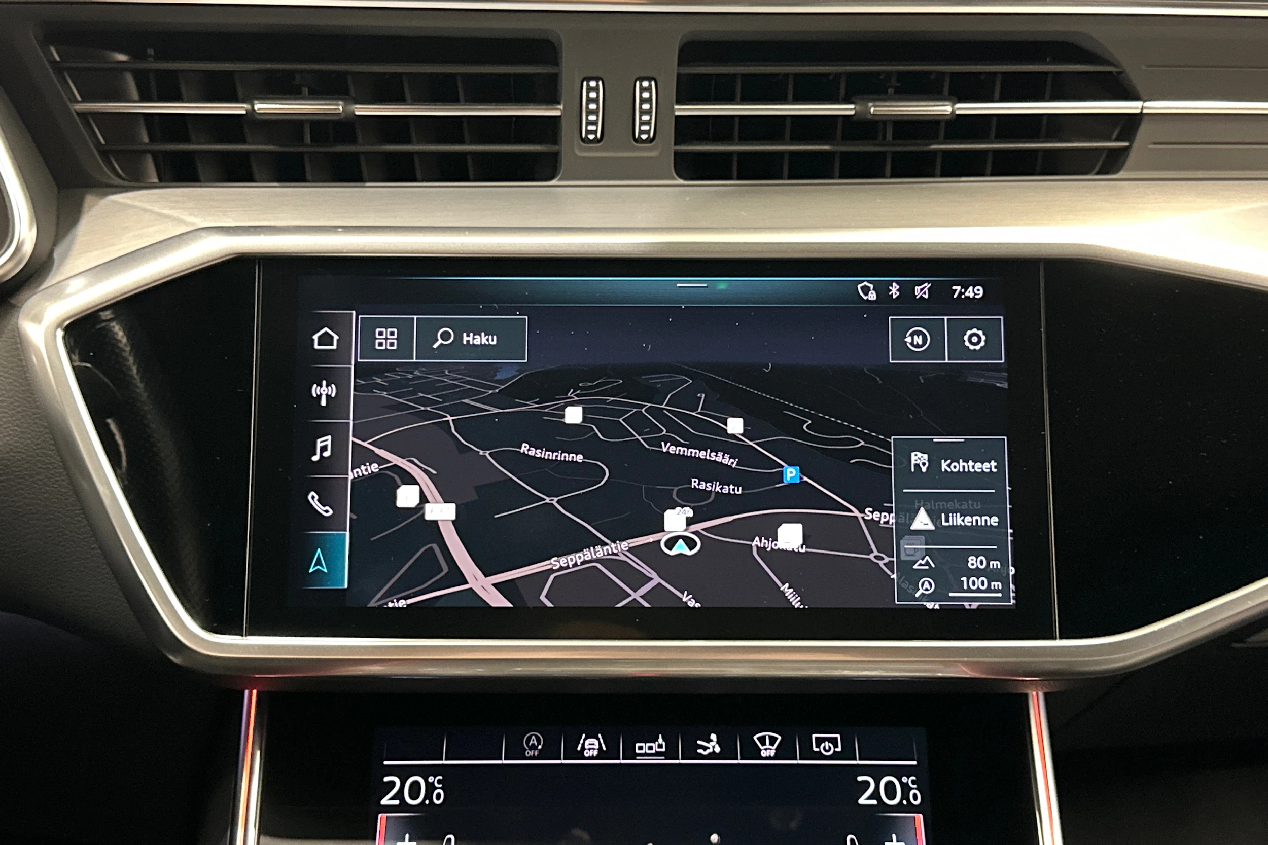 met. harmaa Audi A7 2019 kuva 18.