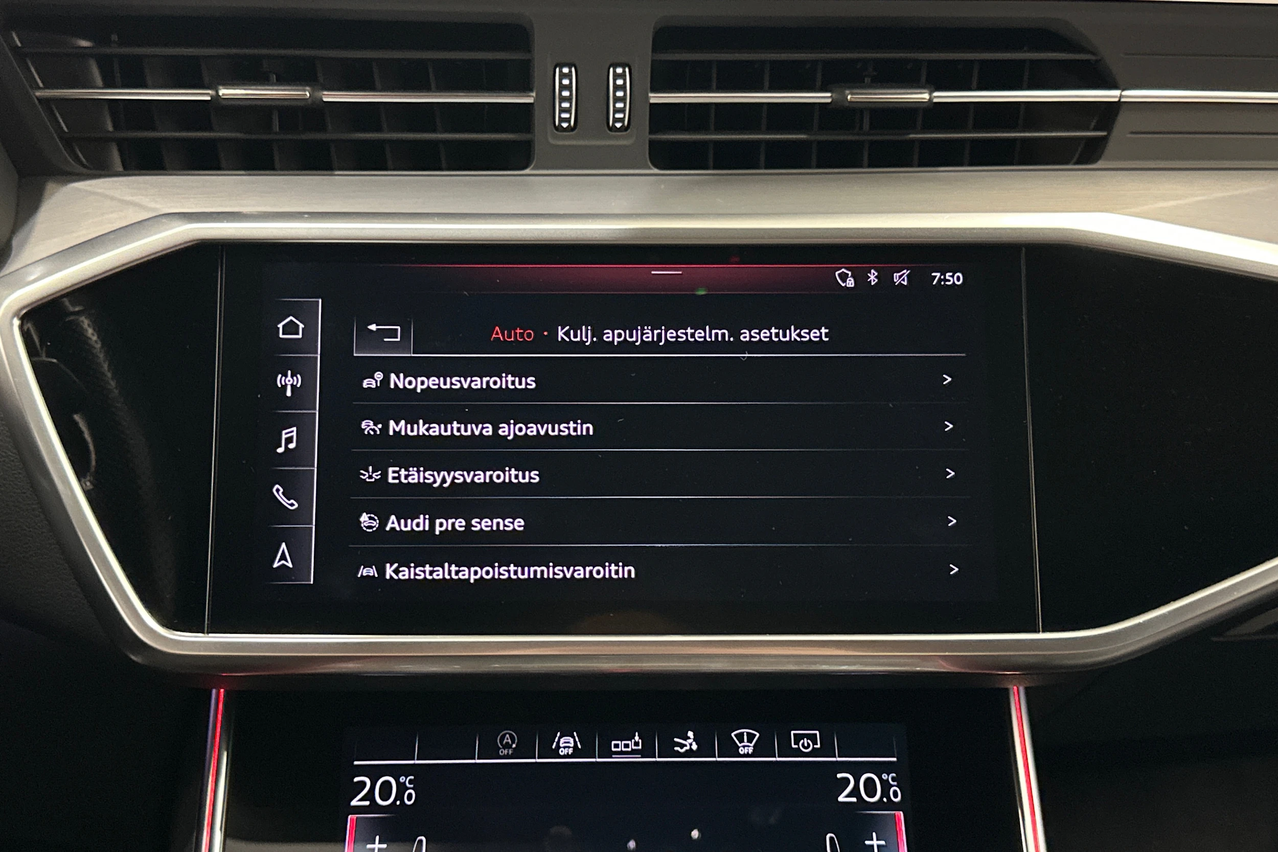 met. harmaa Audi A7 2019 kuva 20.