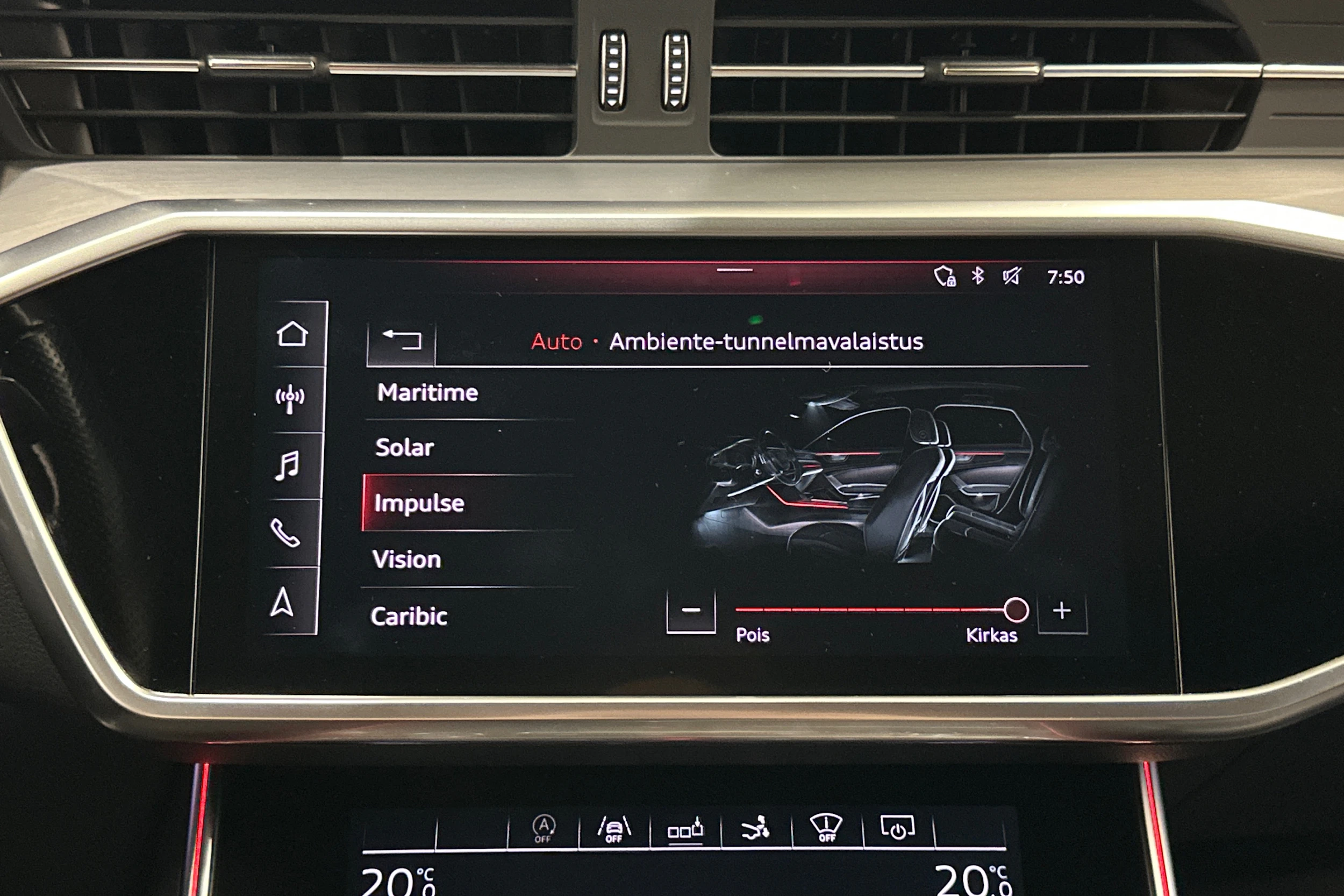 met. harmaa Audi A7 2019 kuva 21.