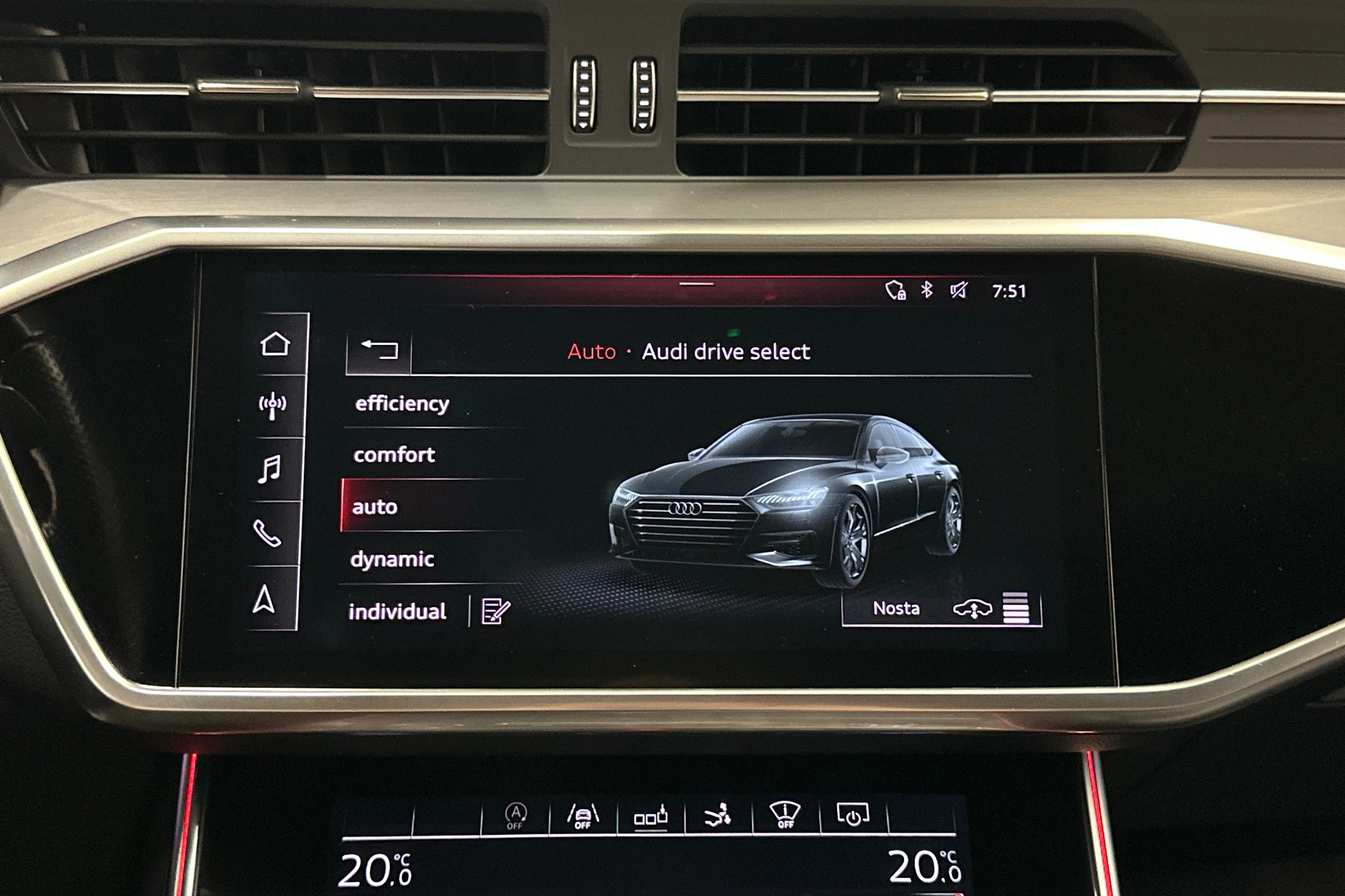 met. harmaa Audi A7 2019 kuva 22.