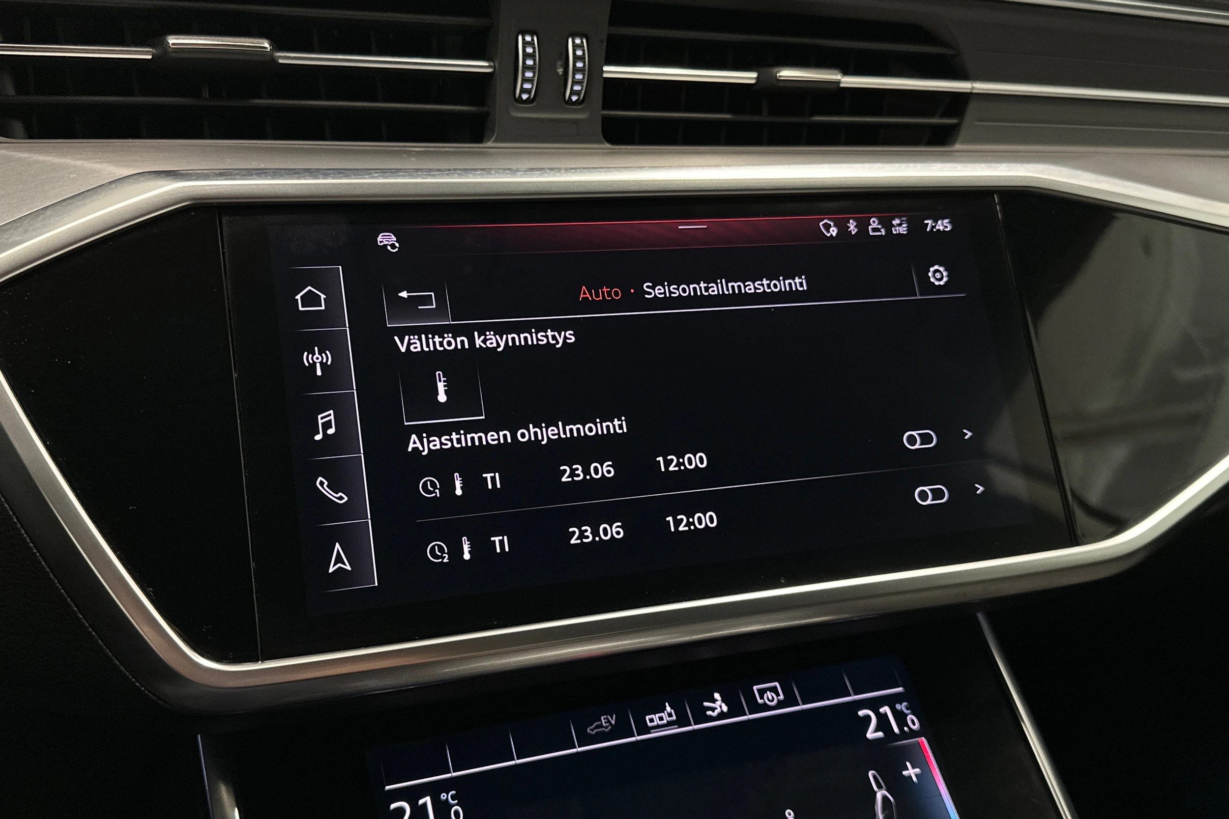 hopea Audi A7 2020 kuva 17.