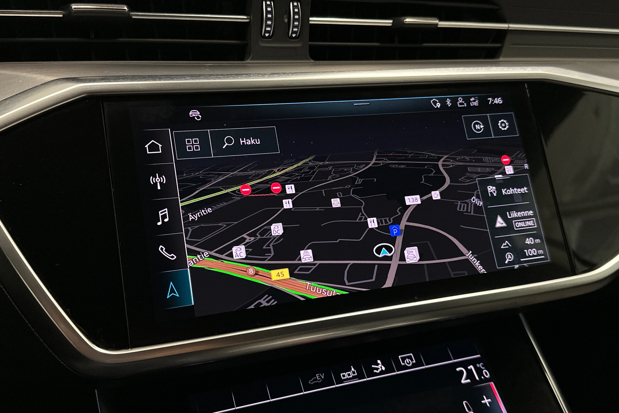 hopea Audi A7 2020 kuva 20.