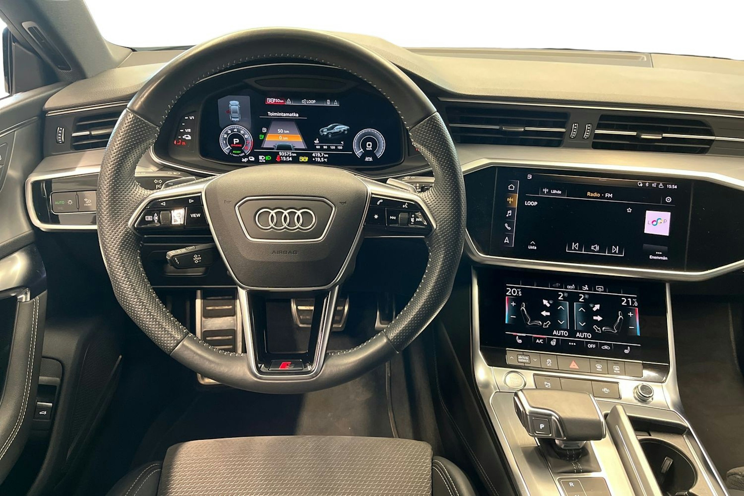 musta Audi A7 2020 kuva 9.
