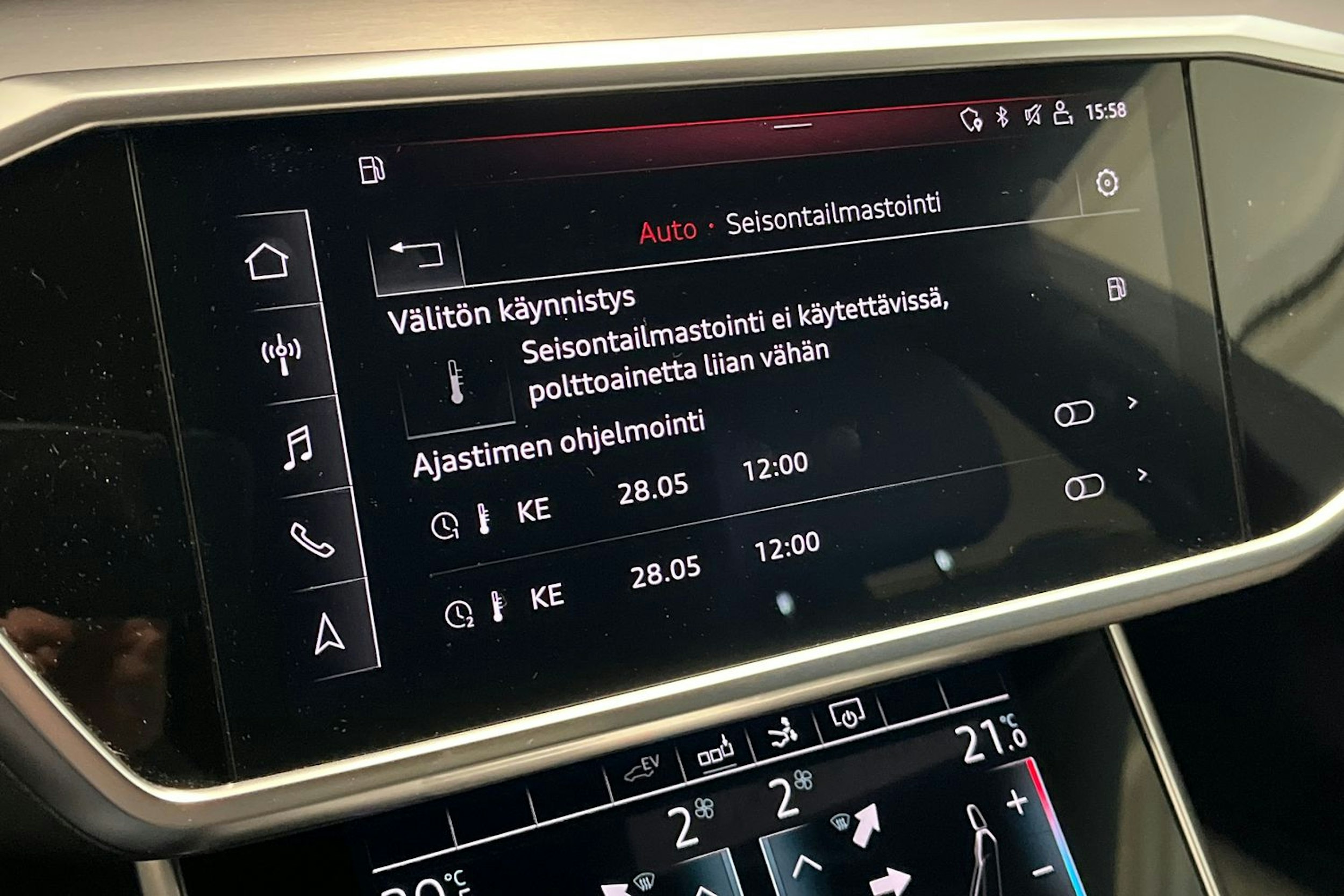 musta Audi A7 2020 kuva 21.
