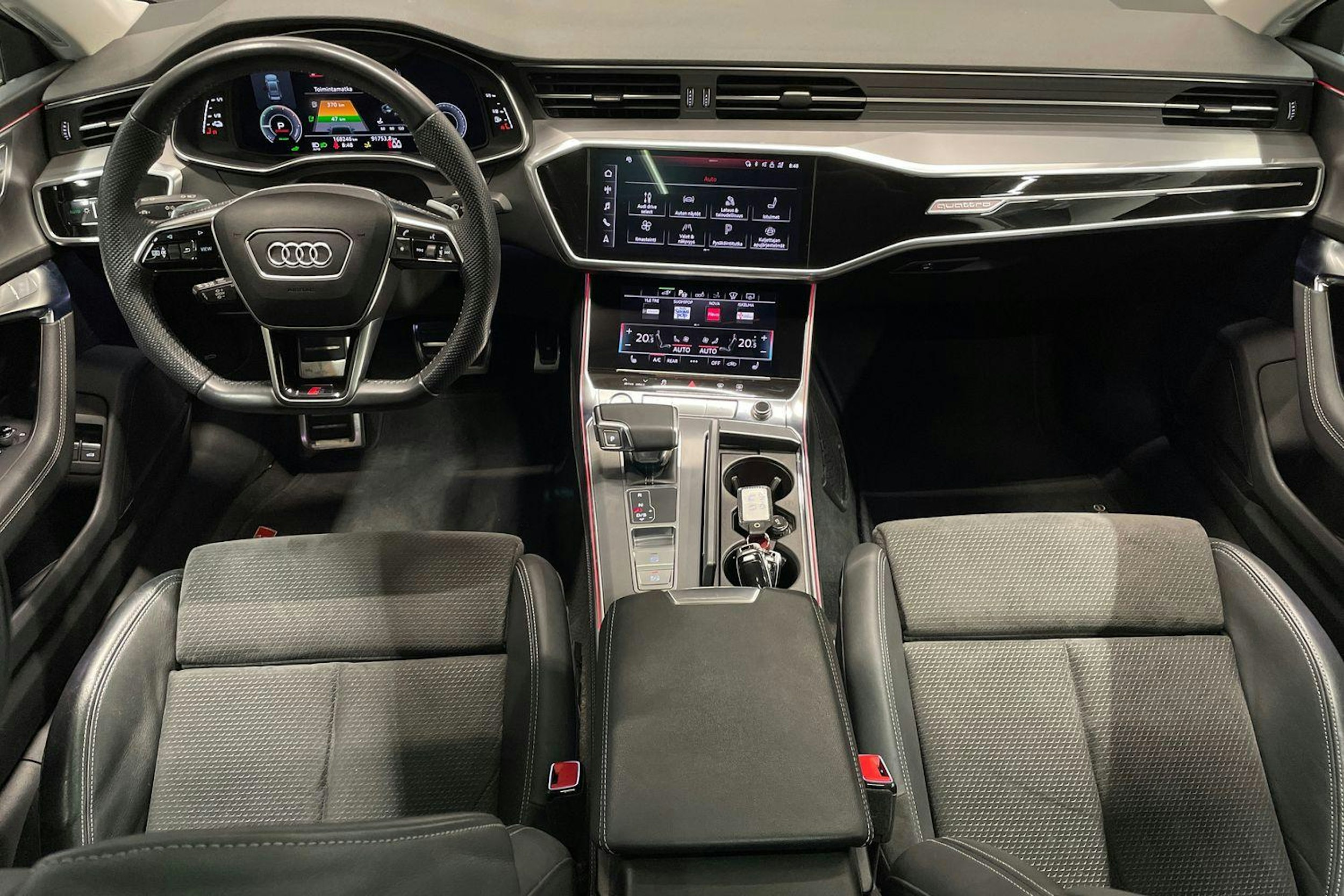valkoinen Audi A7 2020 kuva 9.