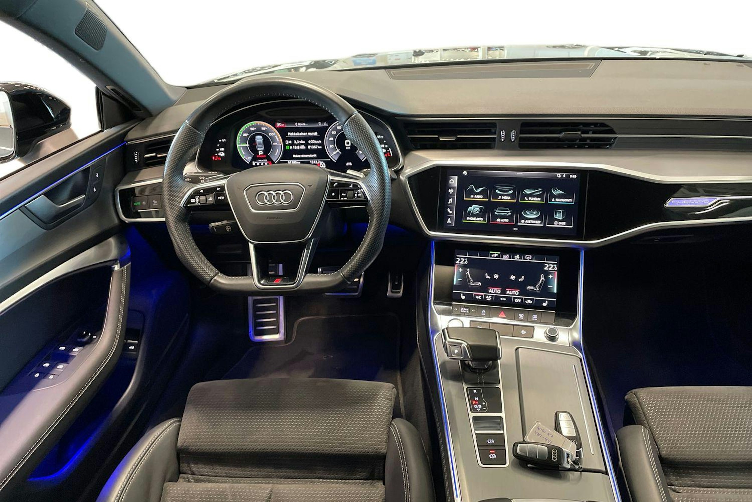 harmaa Audi A7 2020 kuva 9.
