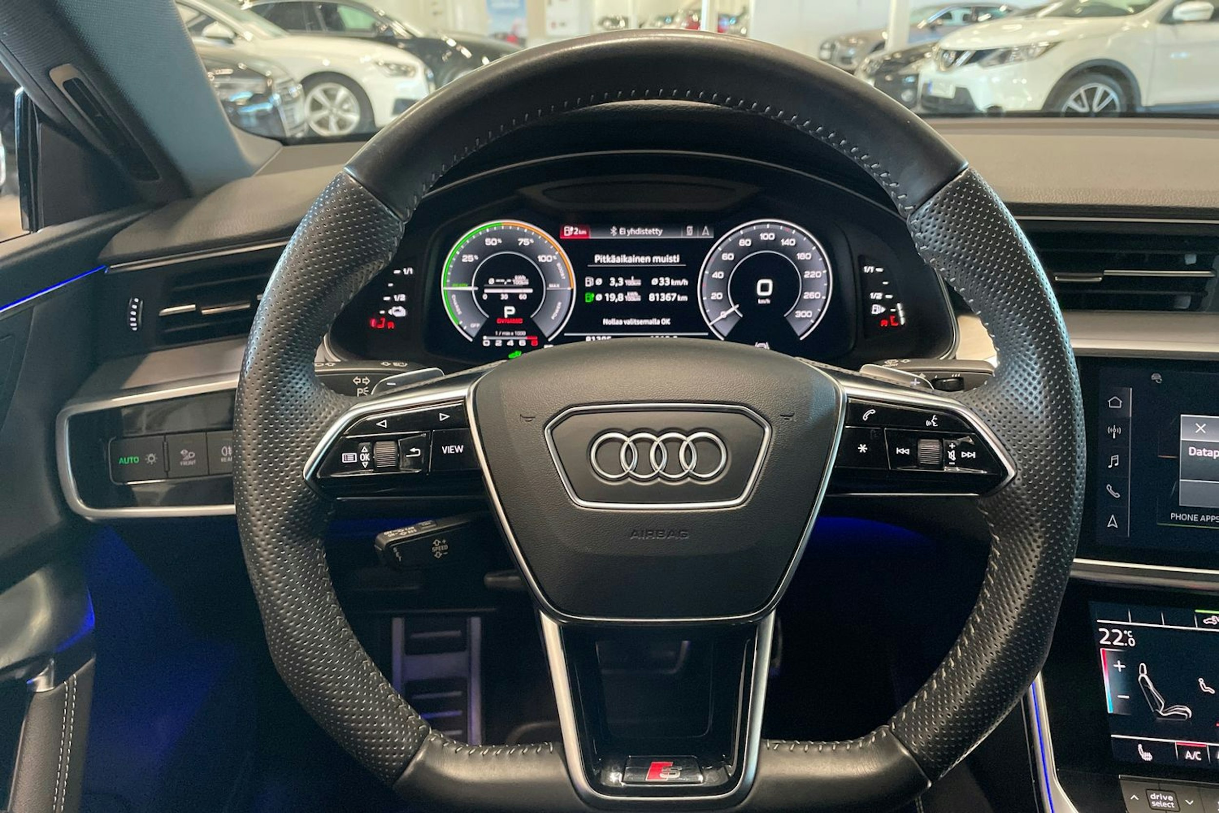 harmaa Audi A7 2020 kuva 16.