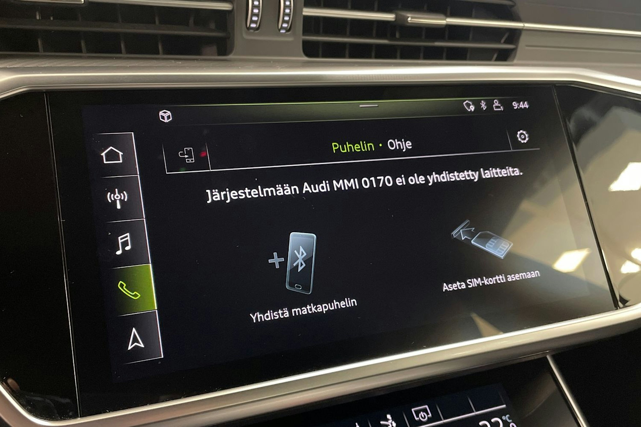 musta Audi A7 2020 kuva 24.