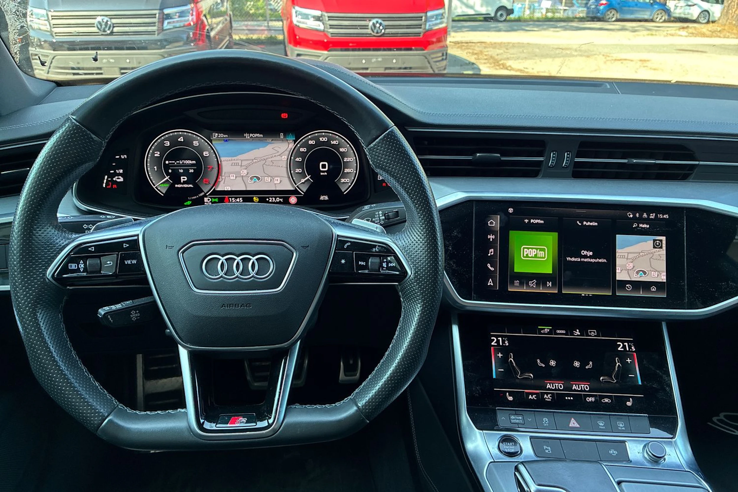 met. harmaa Audi A7 2021 kuva 4.