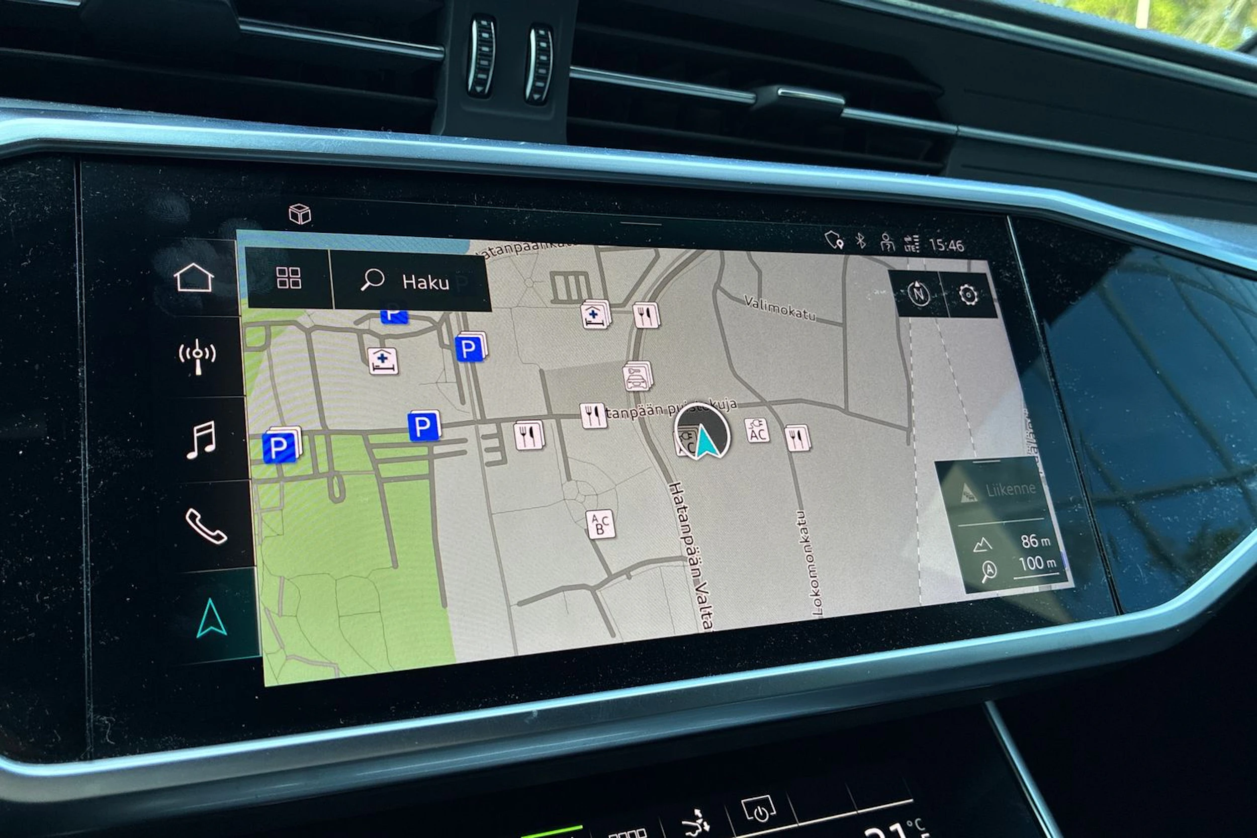 met. harmaa Audi A7 2021 kuva 7.