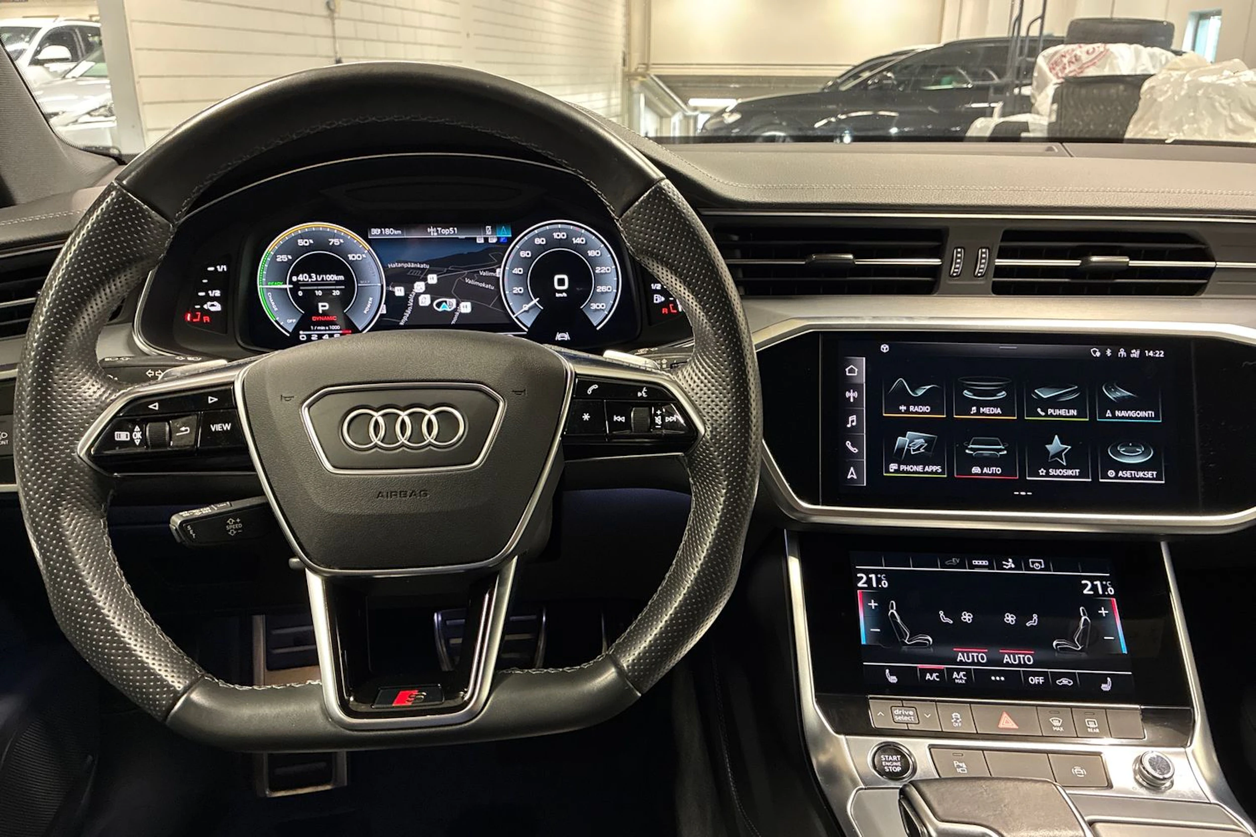 met. harmaa Audi A7 2021 kuva 11.