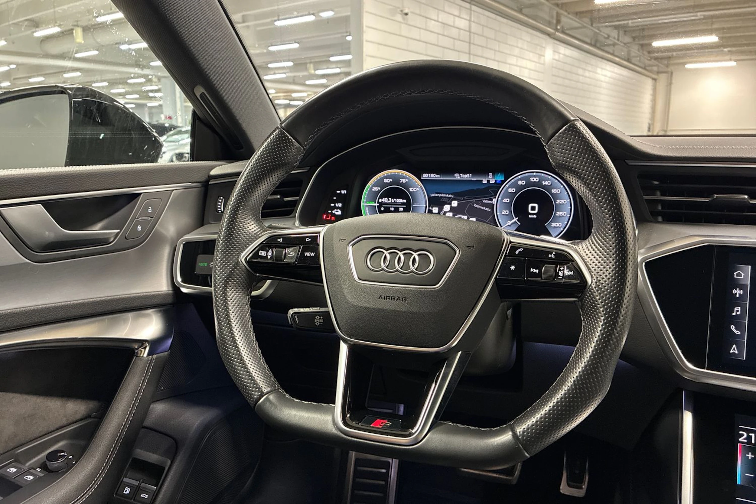 met. harmaa Audi A7 2021 kuva 12.