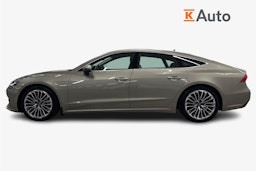 Ruskea (beige) Audi A7 2021 kuva 6.