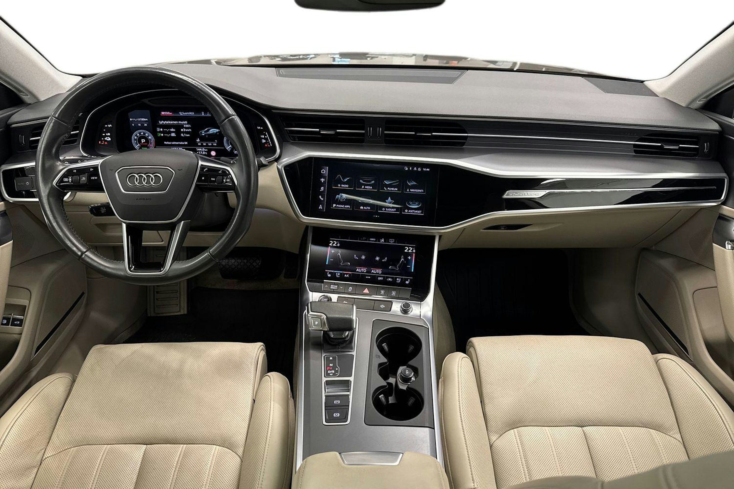Ruskea (beige) Audi A7 2021 kuva 9.