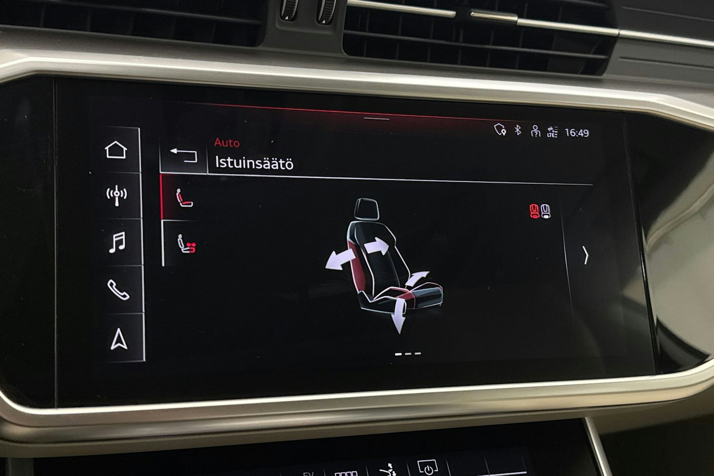 Ruskea (beige) Audi A7 2021 kuva 36.
