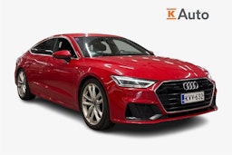 punainen Audi A7 2021 kuva 1.