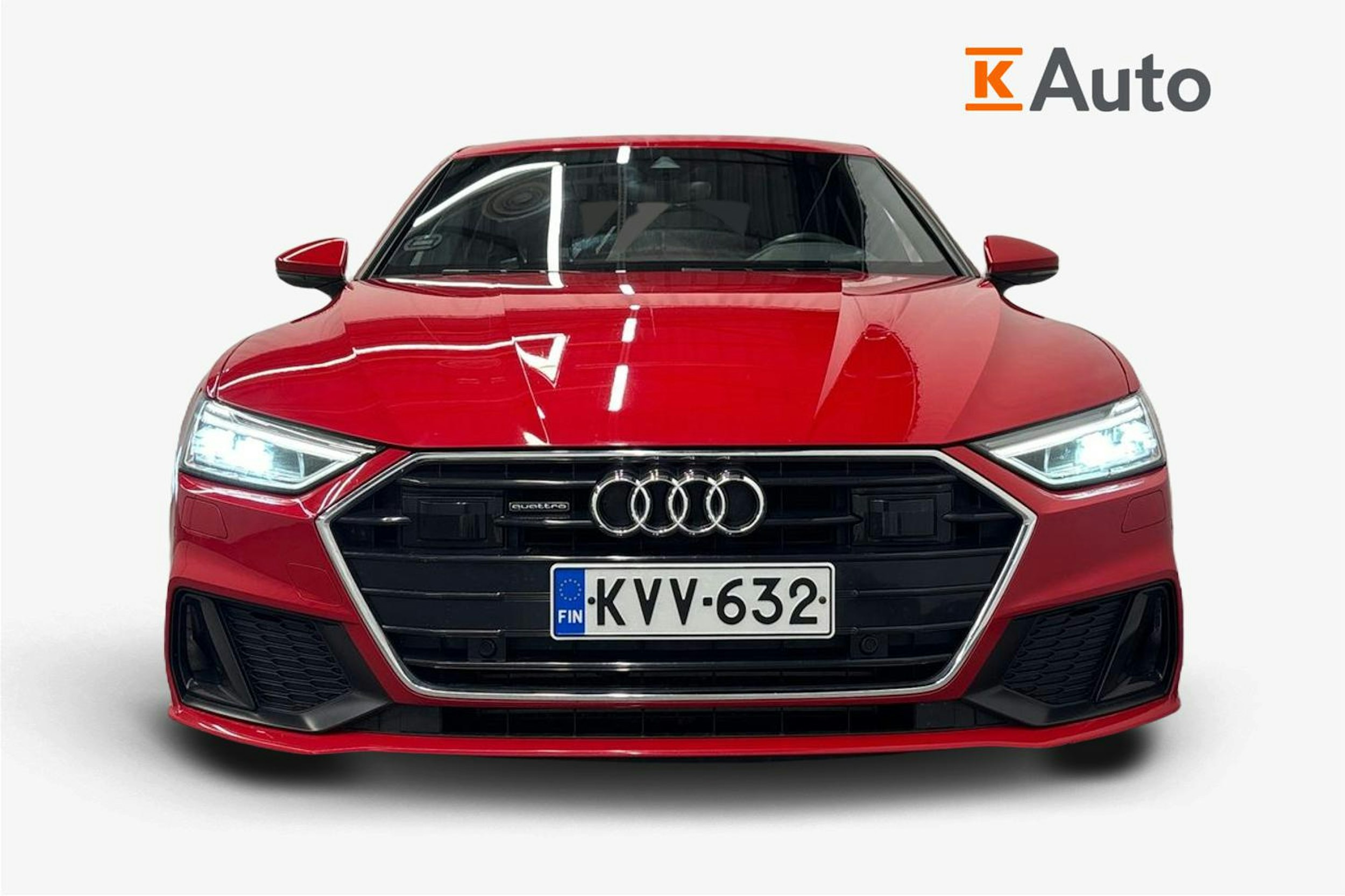 punainen Audi A7 2021 kuva 5.