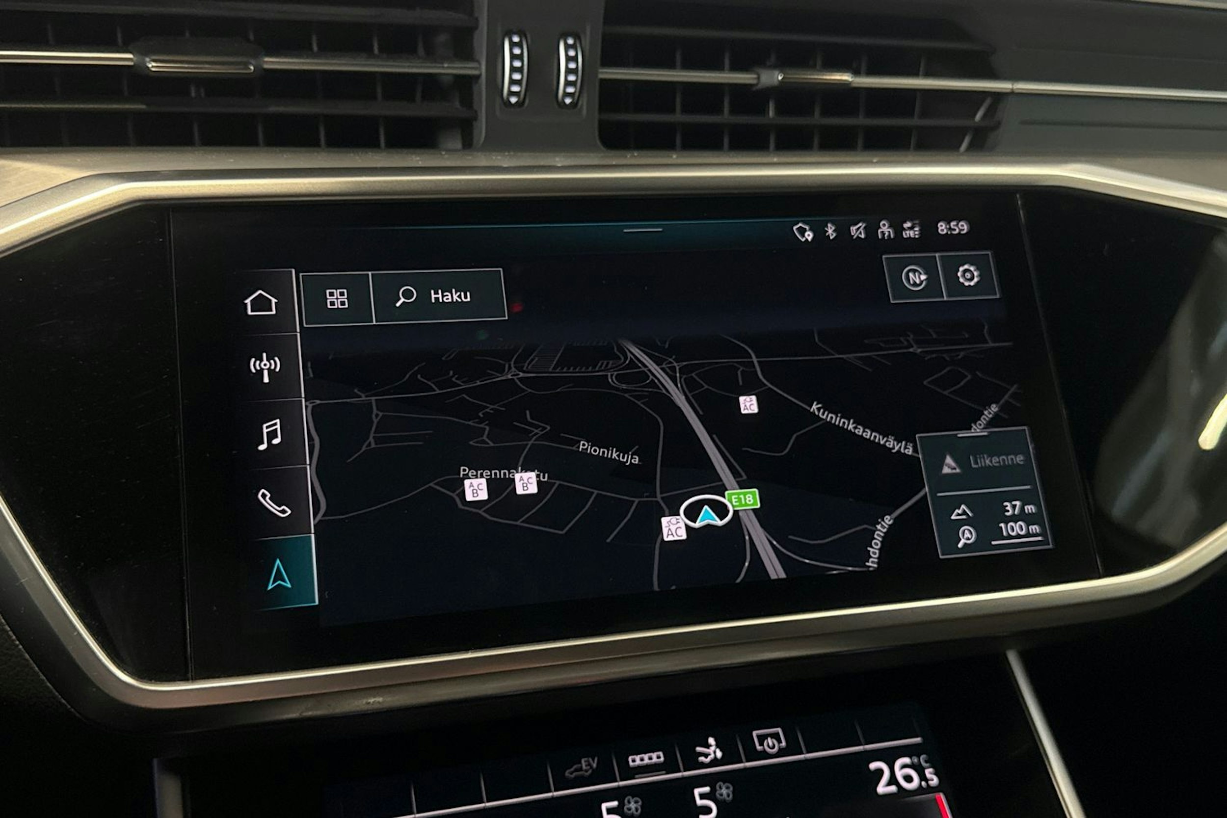 met. Musta Audi A7 2021 kuva 22.