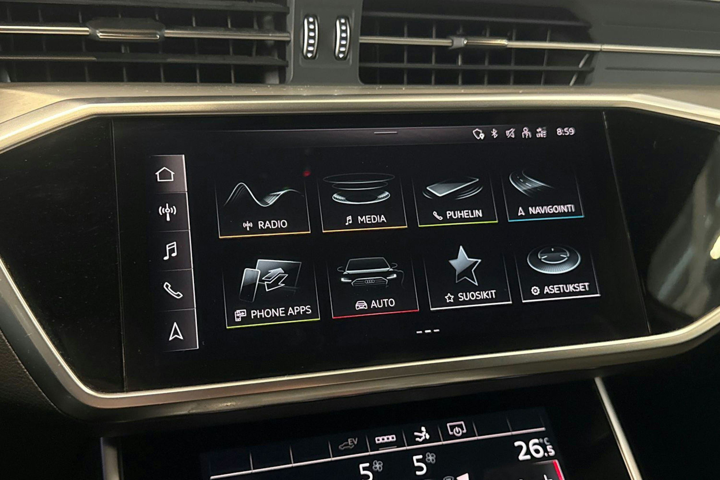 met. Musta Audi A7 2021 kuva 23.