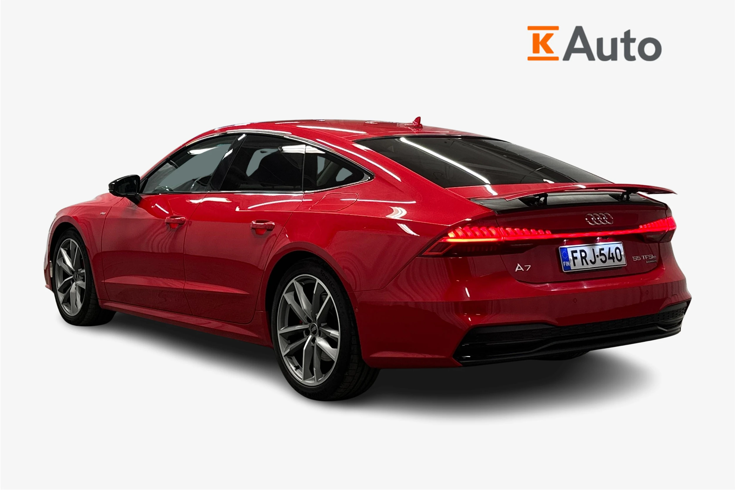 punainen Audi A7 2023 kuva 2.