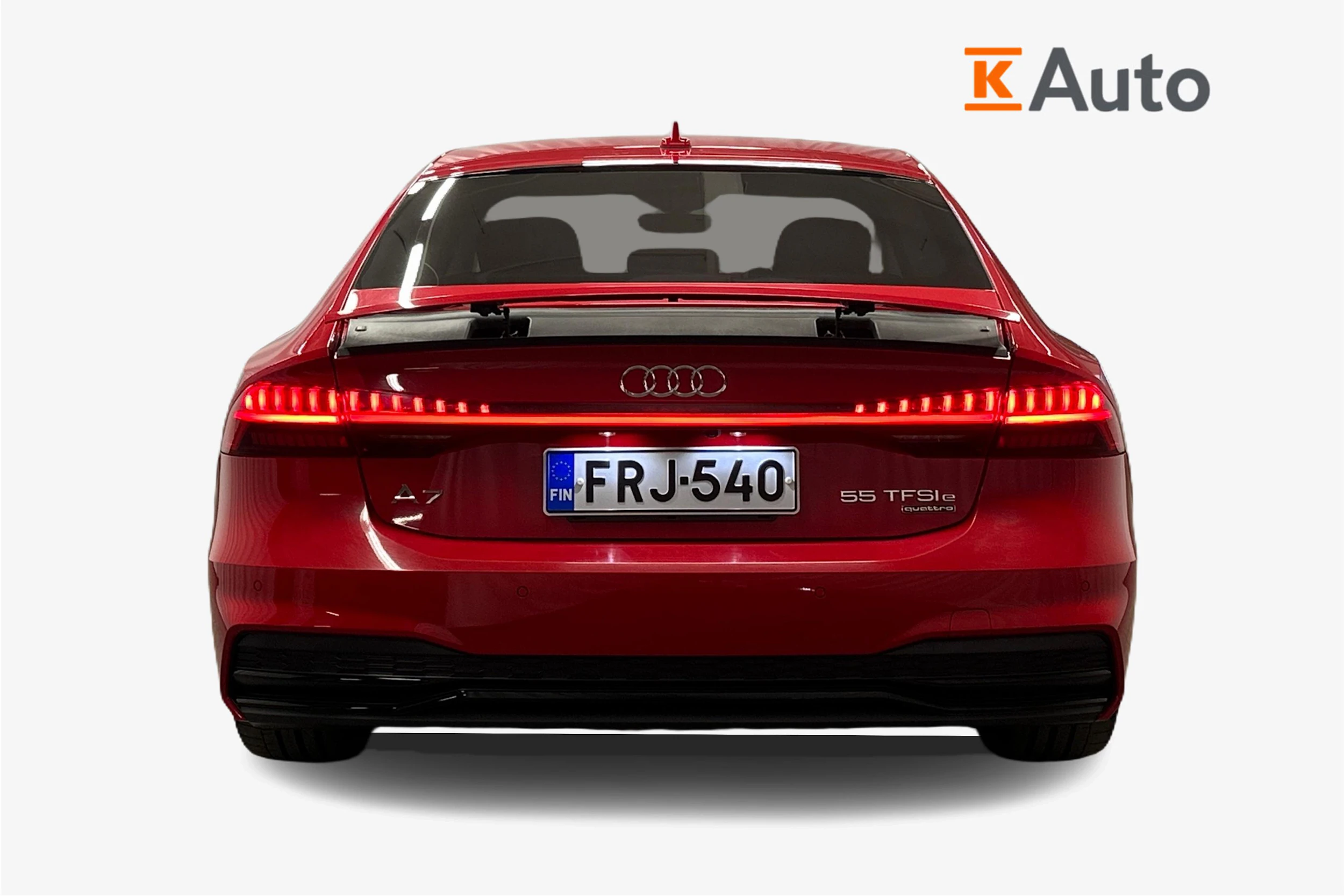 punainen Audi A7 2023 kuva 3.