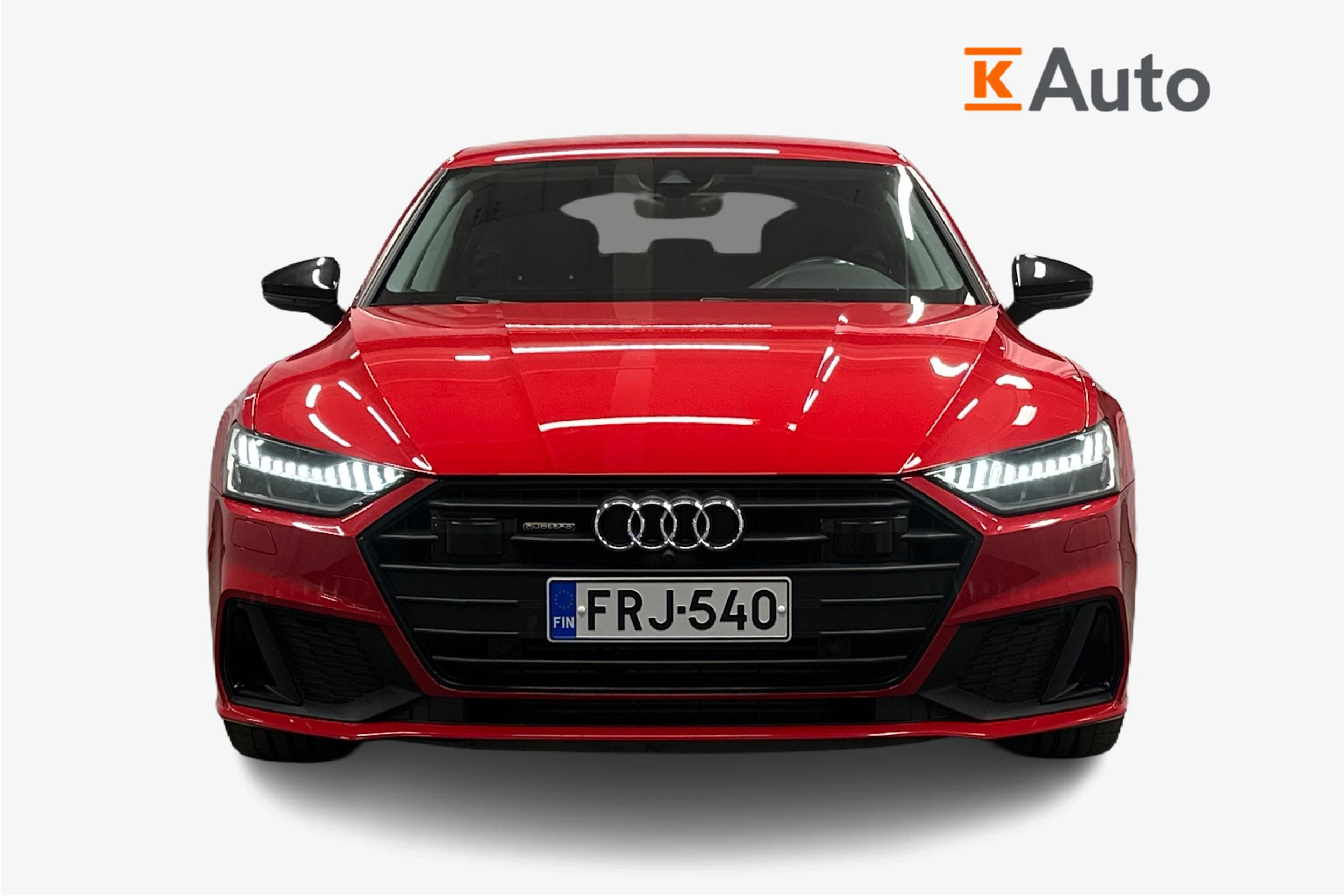 punainen Audi A7 2023 kuva 4.