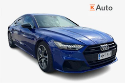 Sininen Audi A7 2023 kuva 1.