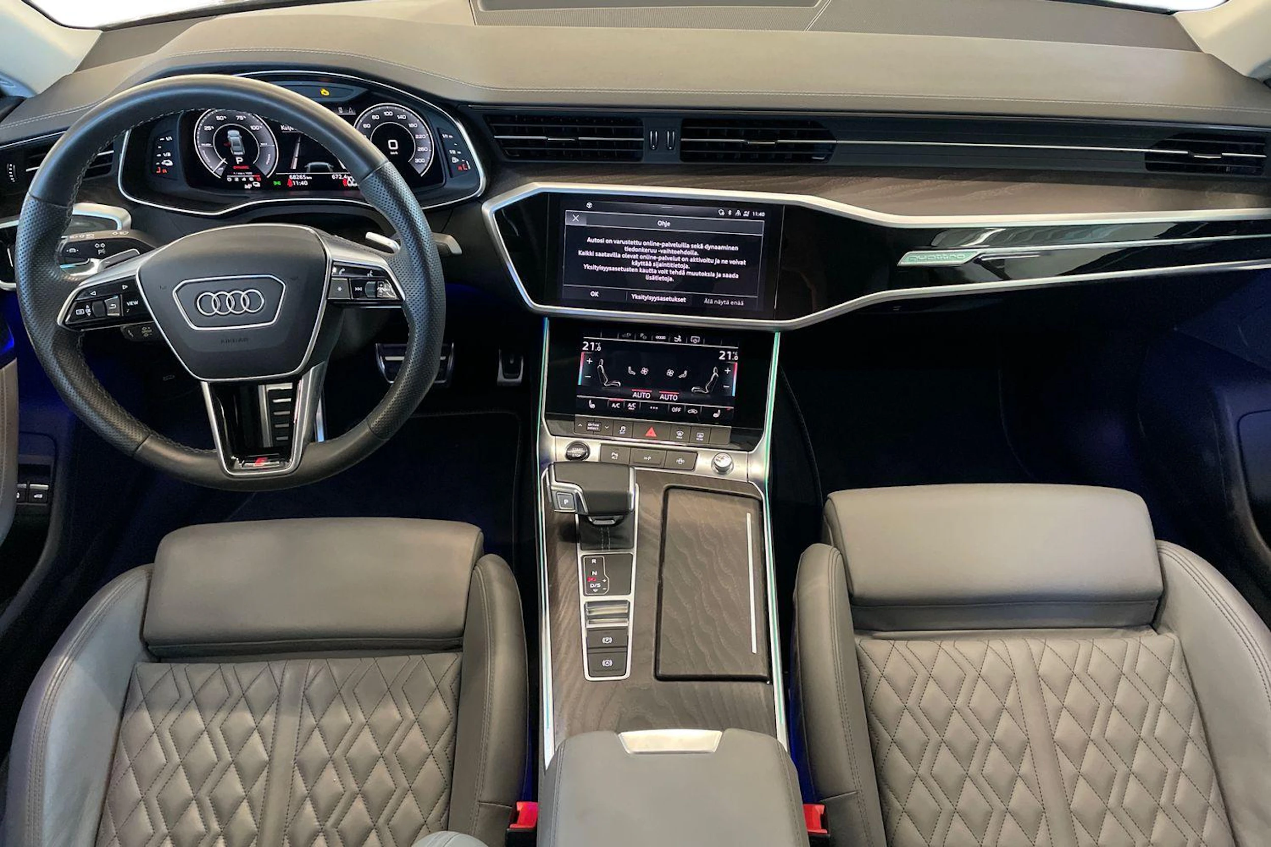 Harmaa Audi A7 2023 kuva 9.