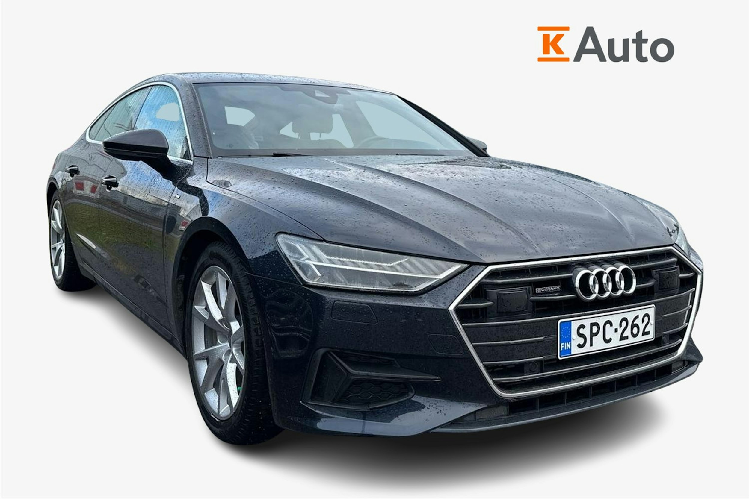 Sininen Audi A7 2023 kuva 1.