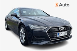 Sininen Audi A7 2023 kuva 1.