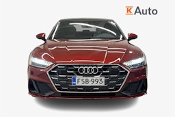punainen Audi A7 2024 kuva 5.