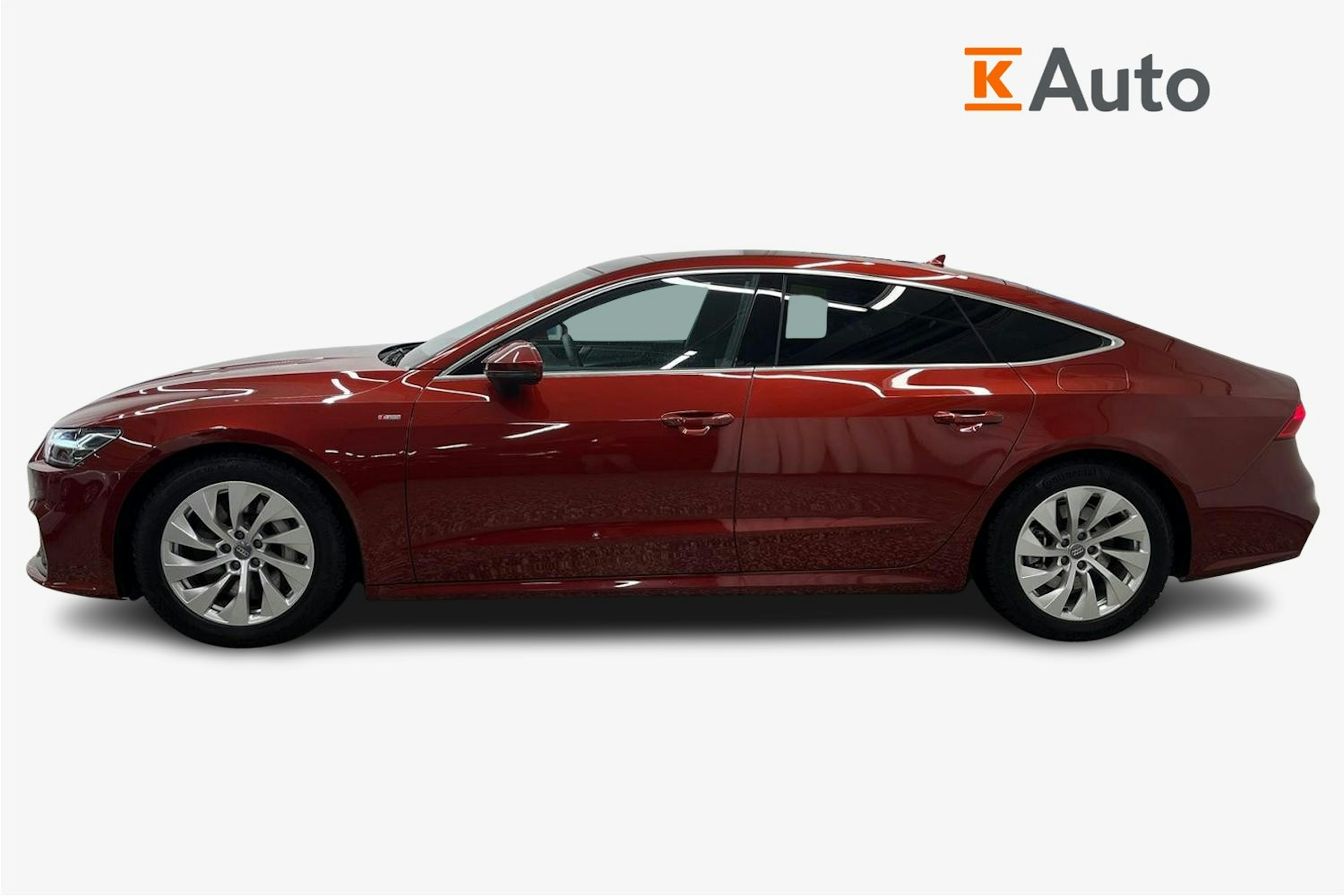 punainen Audi A7 2024 kuva 6.