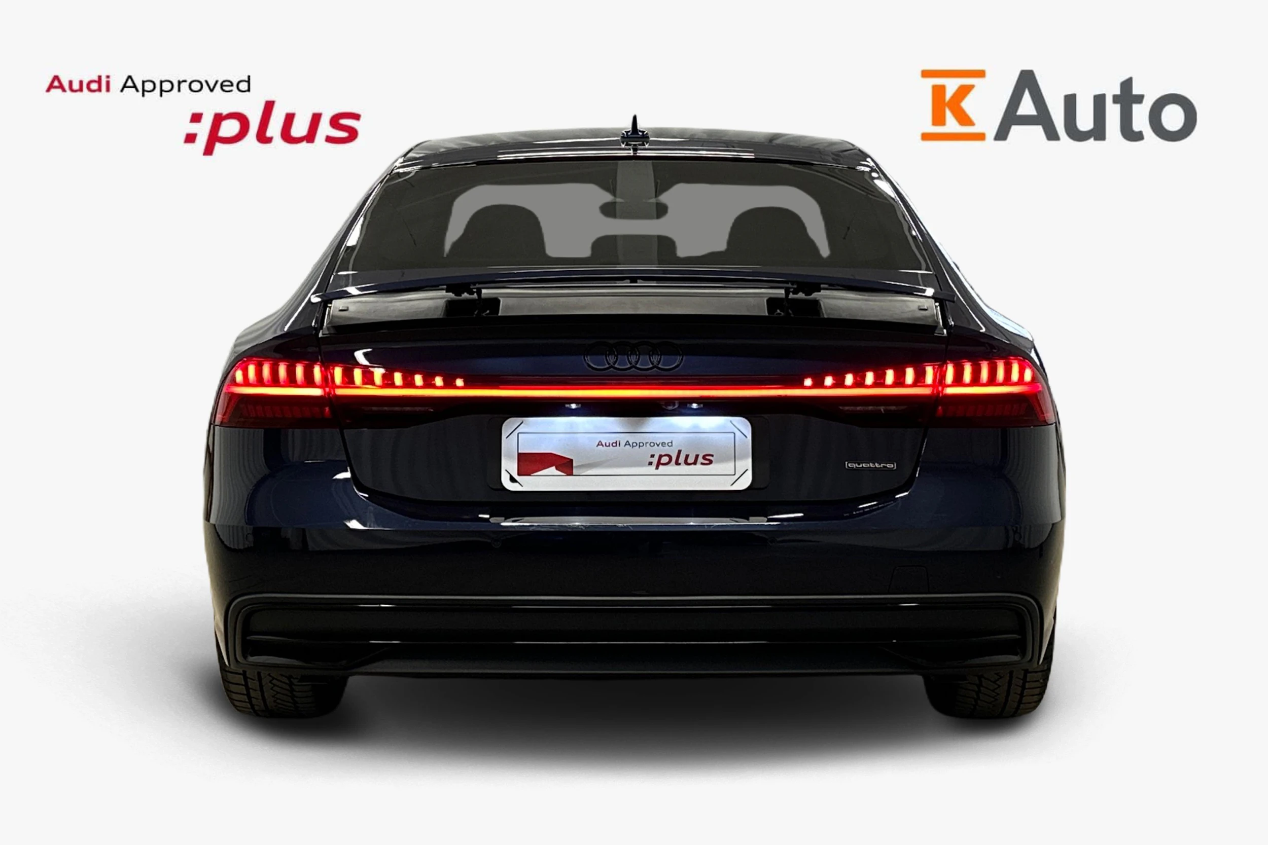 sininen Audi A7 2025 kuva 3.