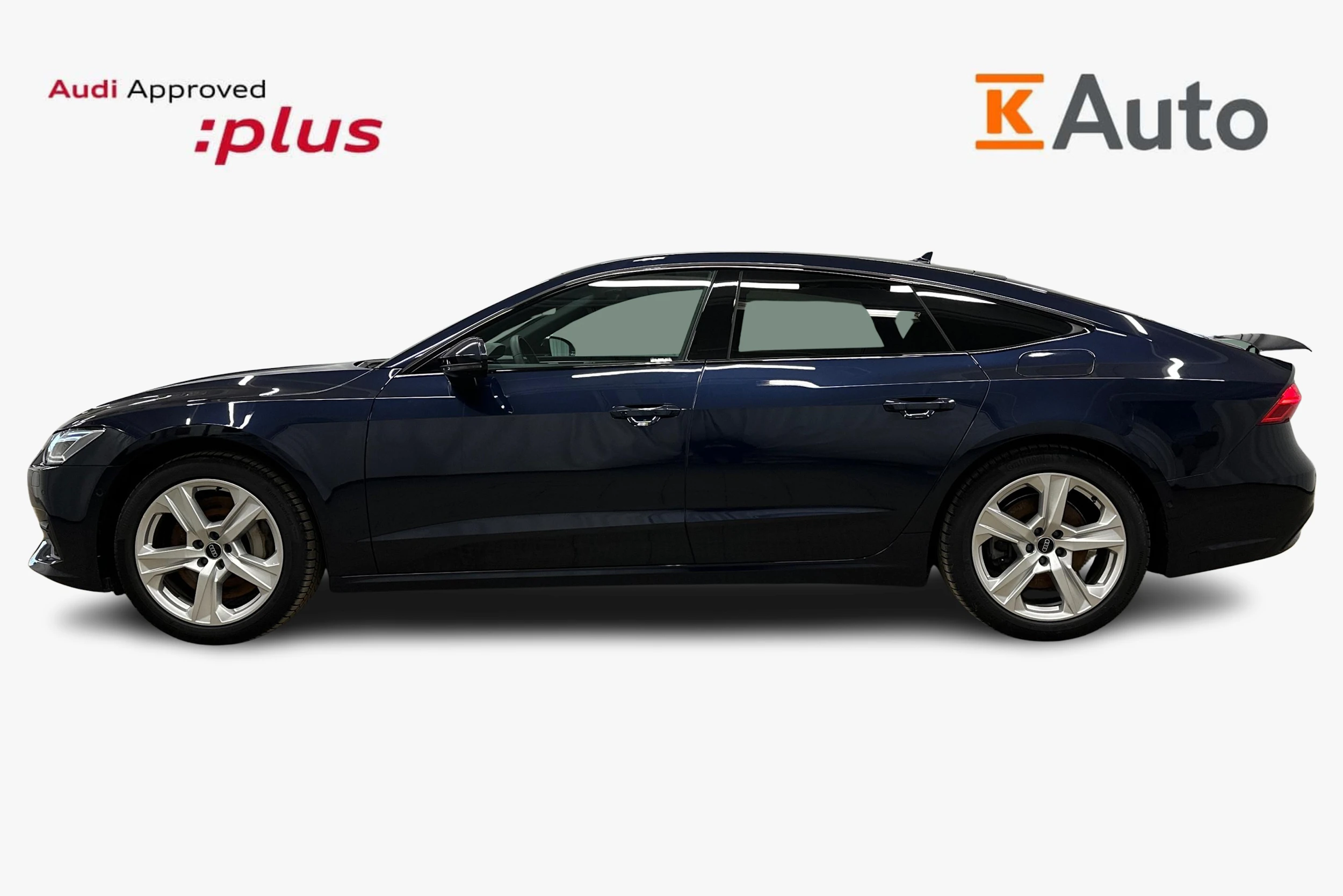 sininen Audi A7 2025 kuva 5.