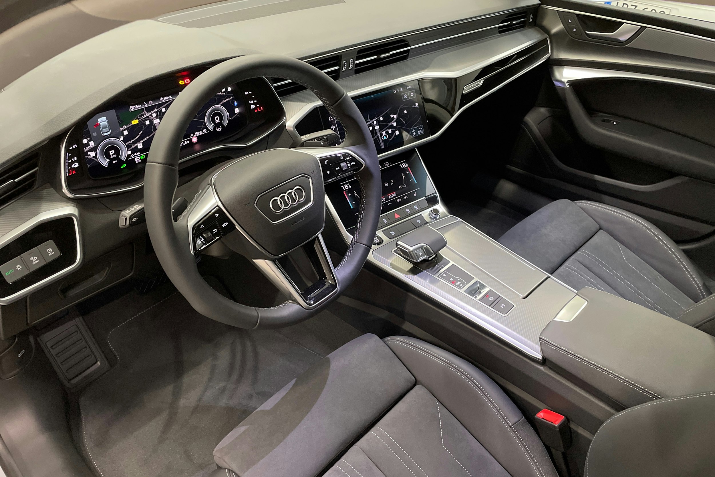 met. harmaa Audi A7 2025 kuva 6.