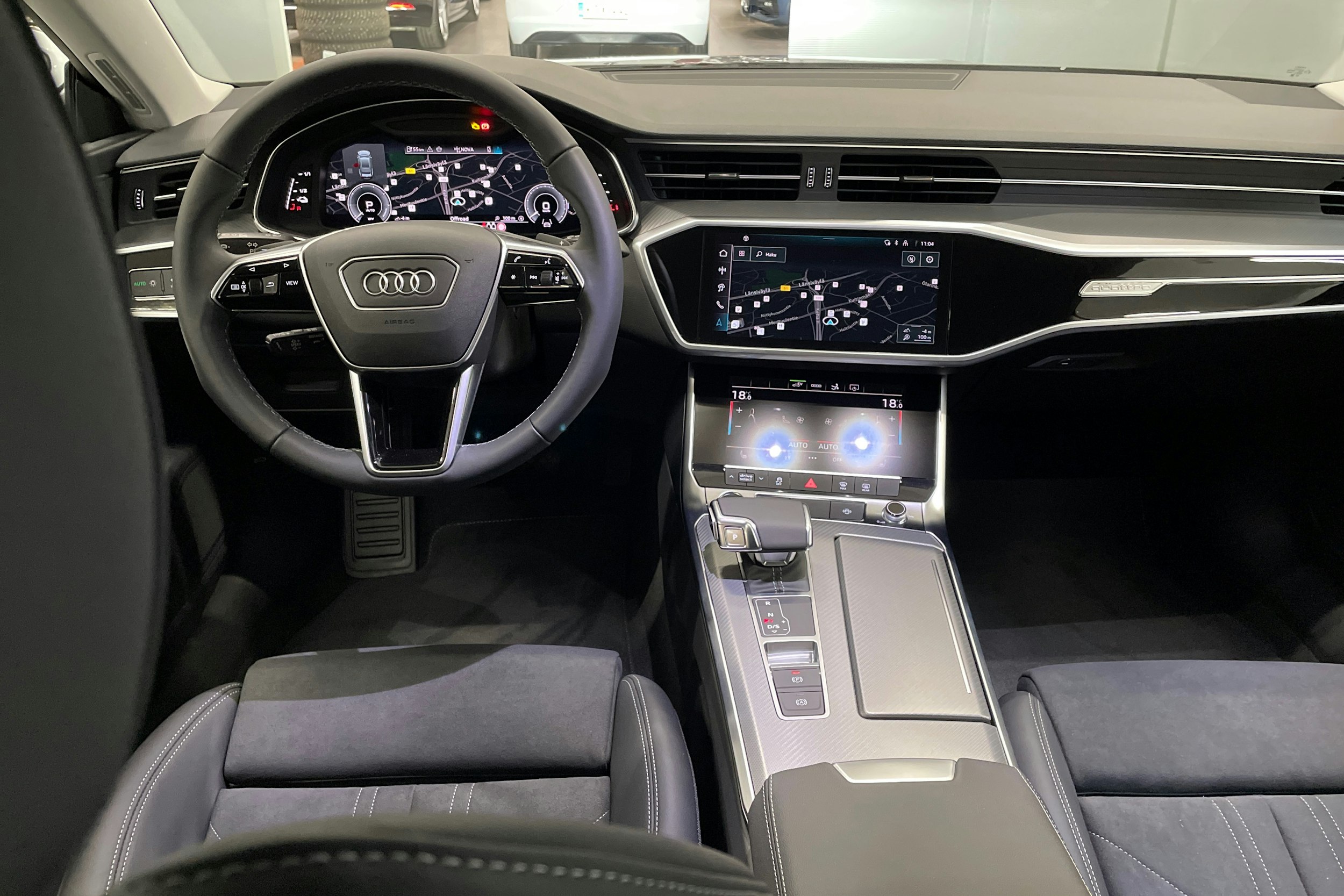 met. harmaa Audi A7 2025 kuva 7.