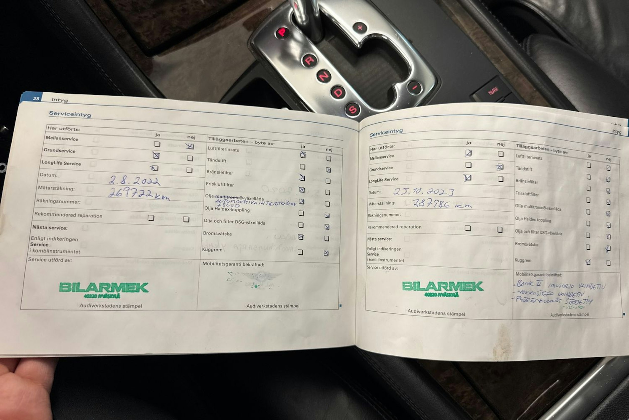 Hopea Audi A8 2007 kuva 23.